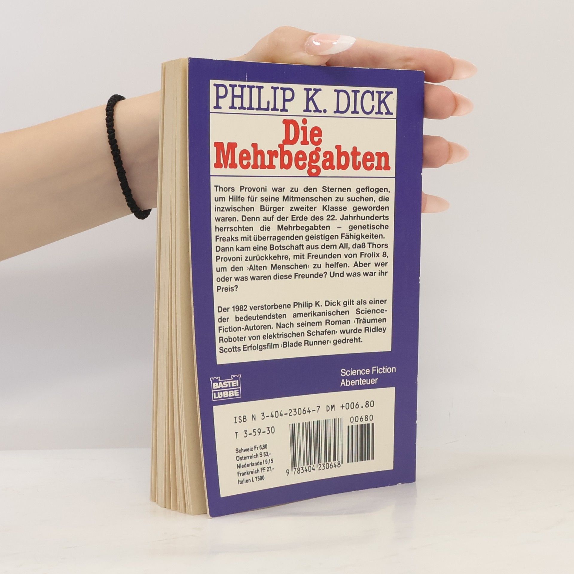 Philip K. Dick Die Mehrbegabten. Science Fiction