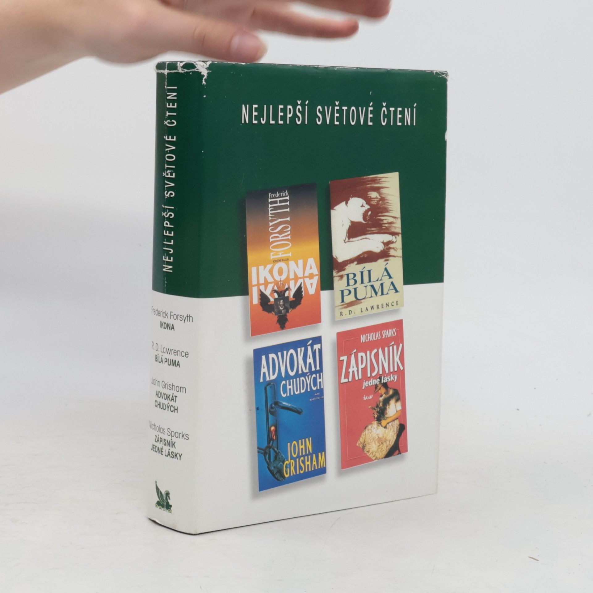 John Grisham Nejlepší světové čtení. Ikona. Bílá puma. Advokát chudých. Zápisník jedné lásky