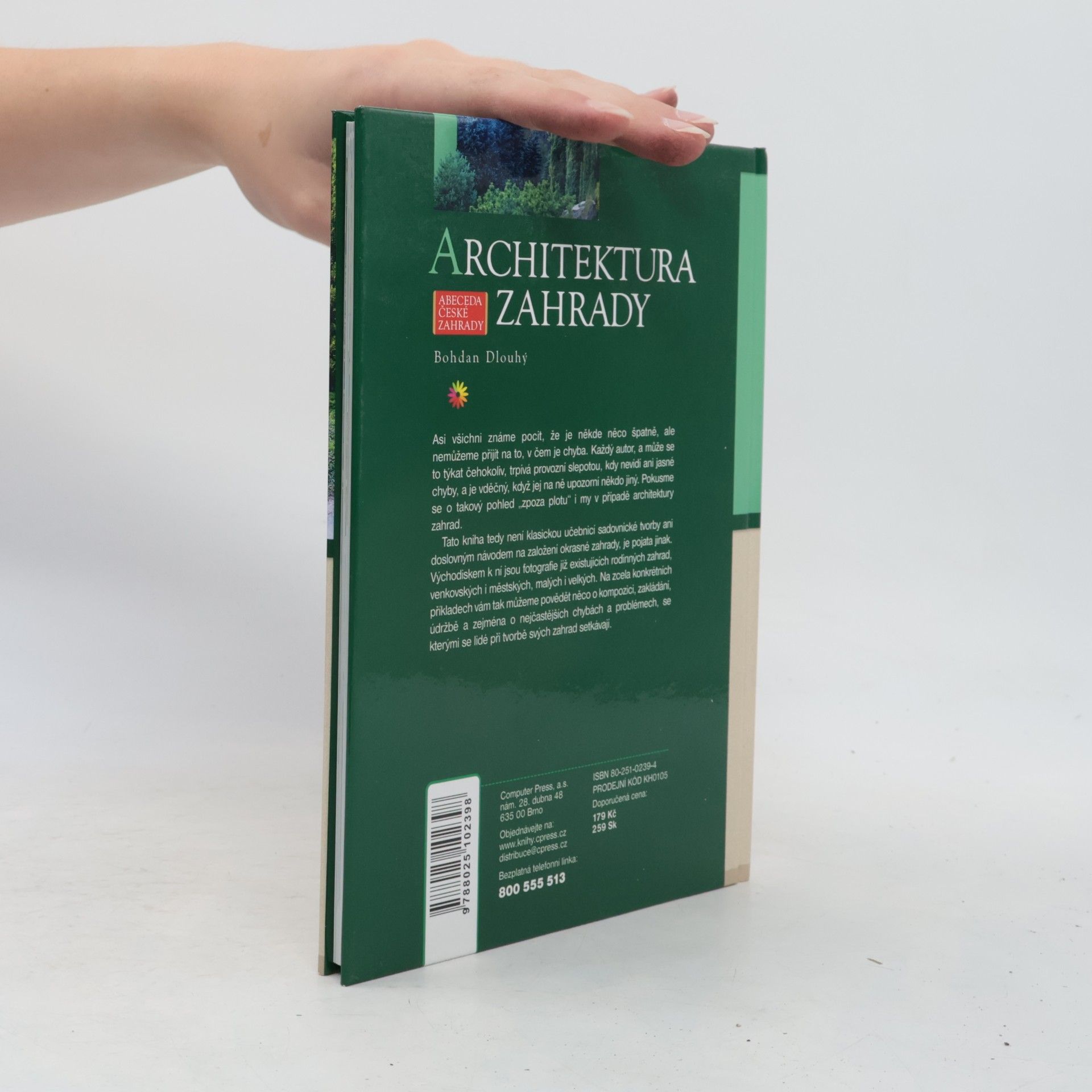 Bohdan Dlouhý Architektura zahrady