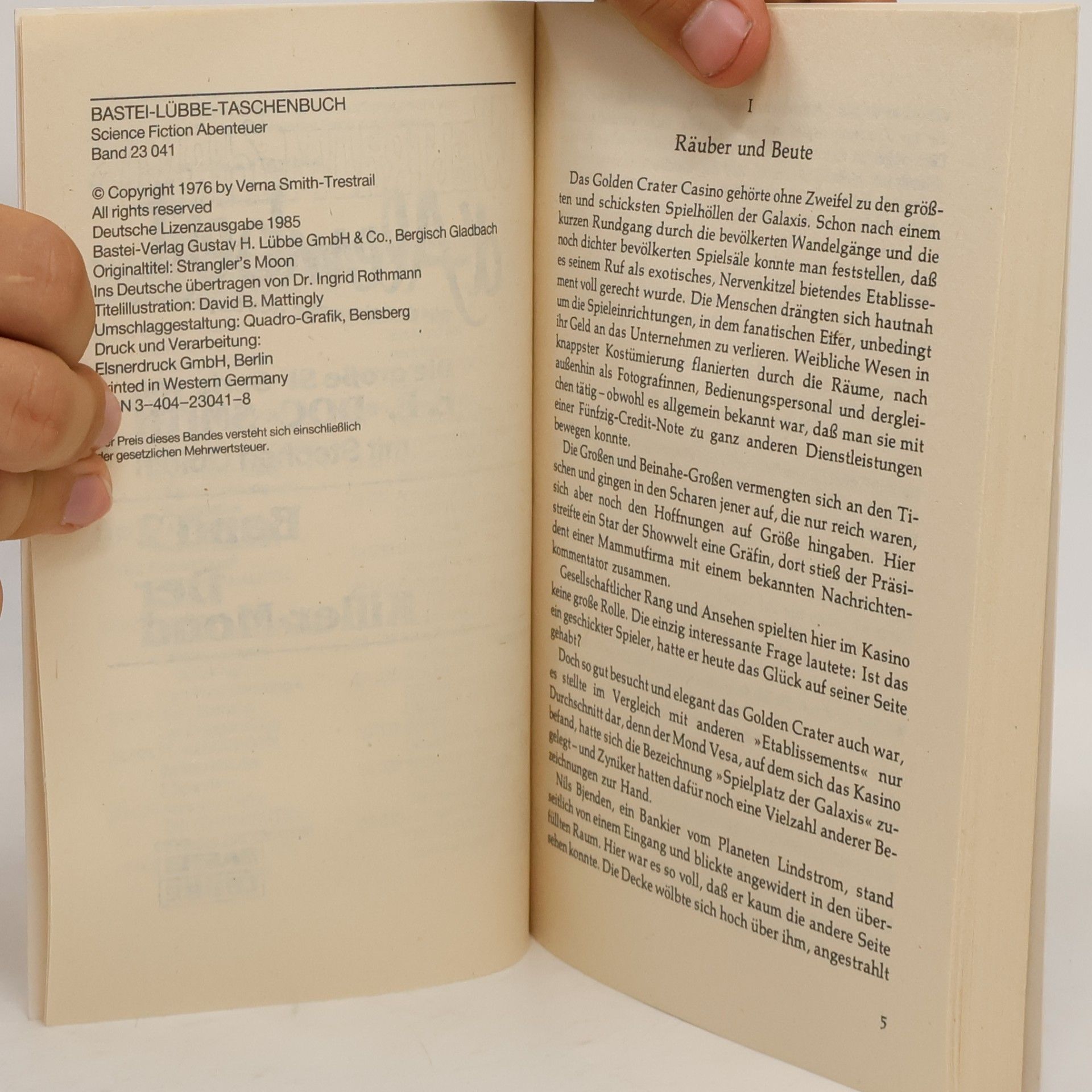 Edward Elmer Smith Weltraumzirkus d' Alembert 2, Der Killer-Mond. Science Fiction Abenteuer