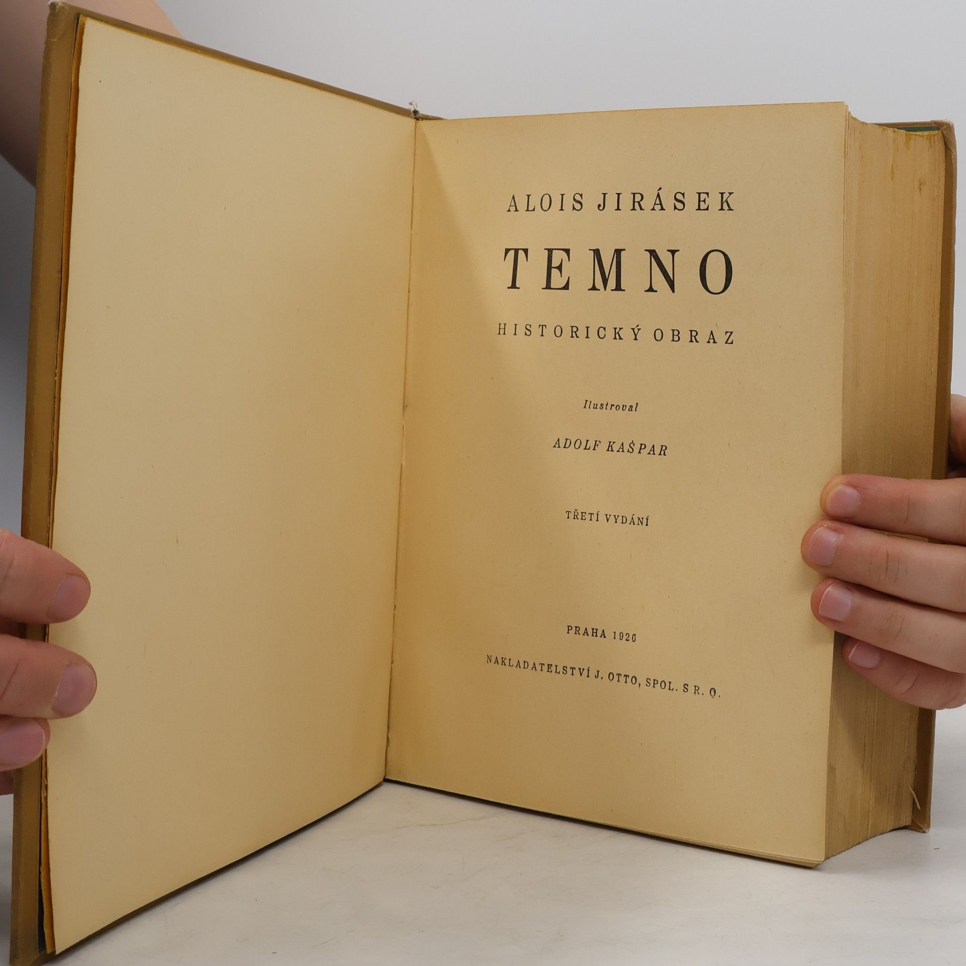 Alois Jirásek Aloise Jiráska sebrané spisy XI. Temno