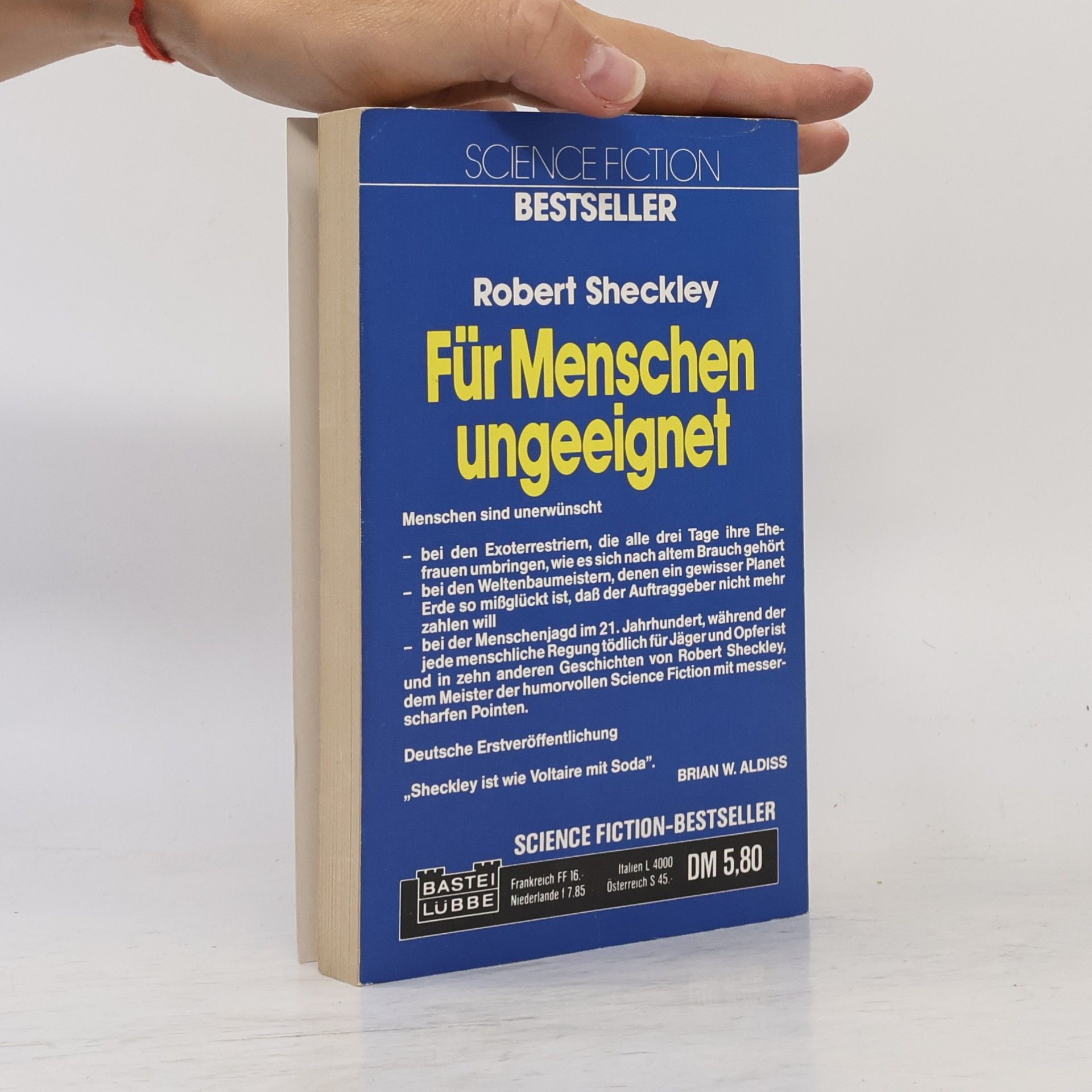 Robert Sheckley Für Menschen ungeeignet
