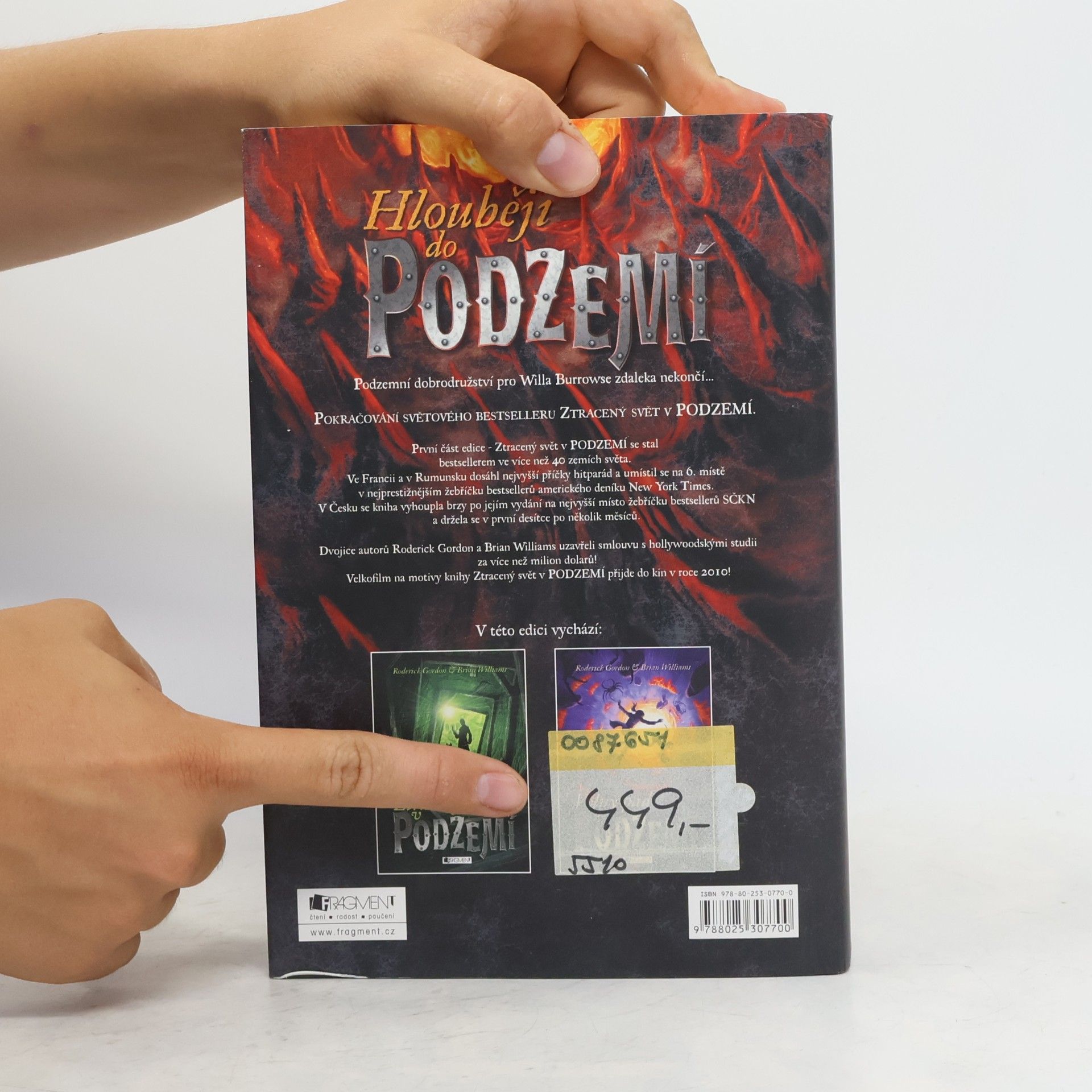 Roderick Gordon Hlouběji do Podzemí