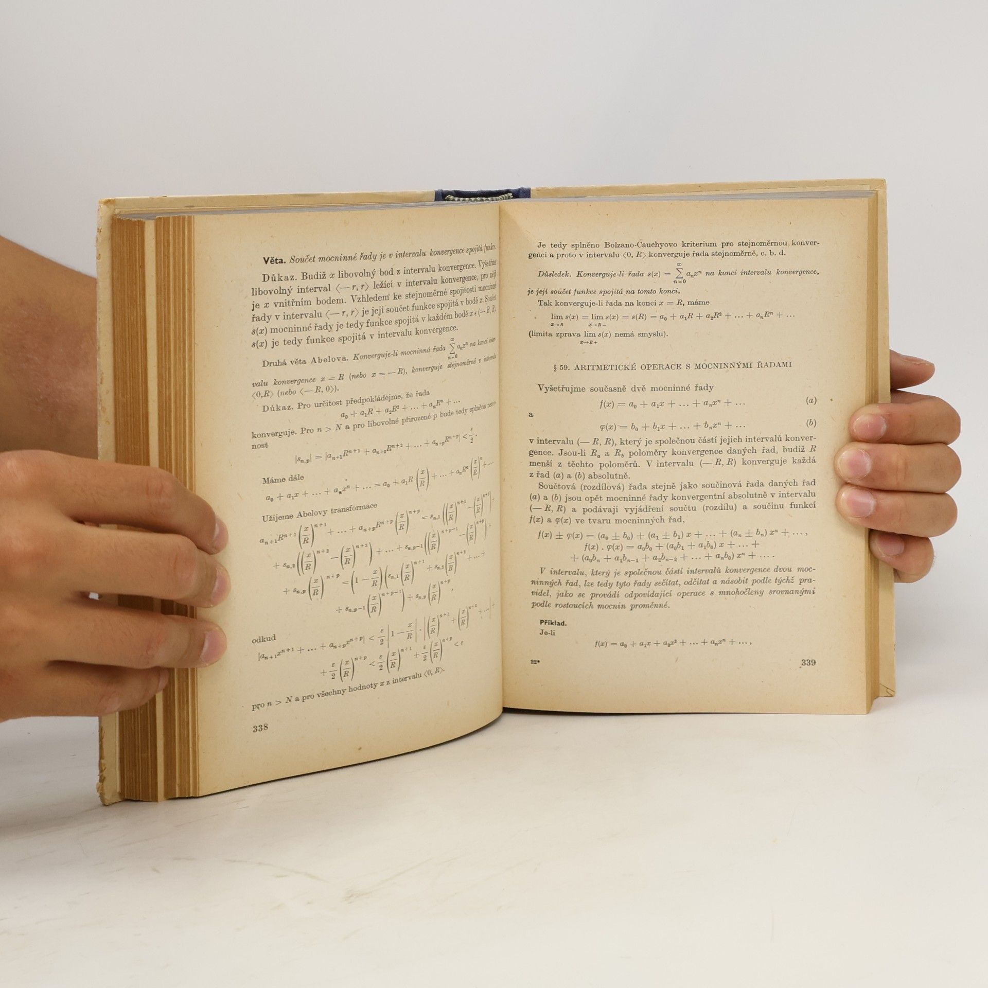 M. K. Grebenča Učebnice matematické analysy II.