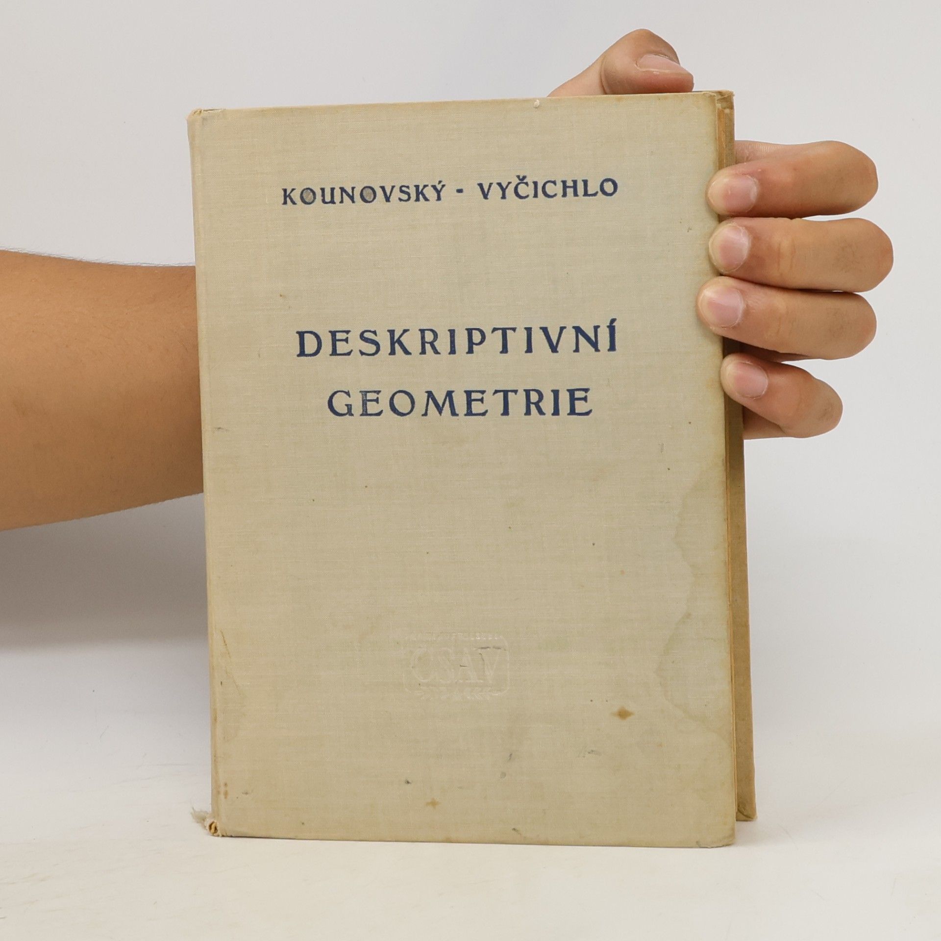 Josef Kounovský Deskriptivní geometrie