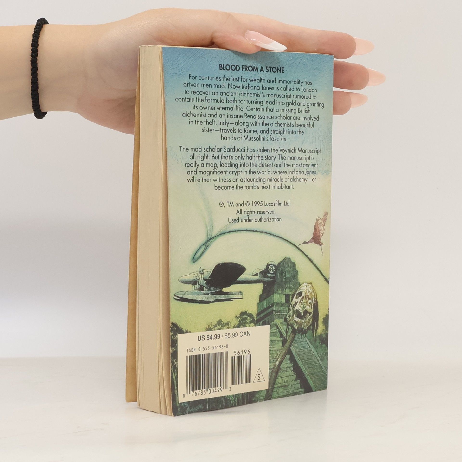 Max McCoy Indiana Jones and the Philosopher's Stone
