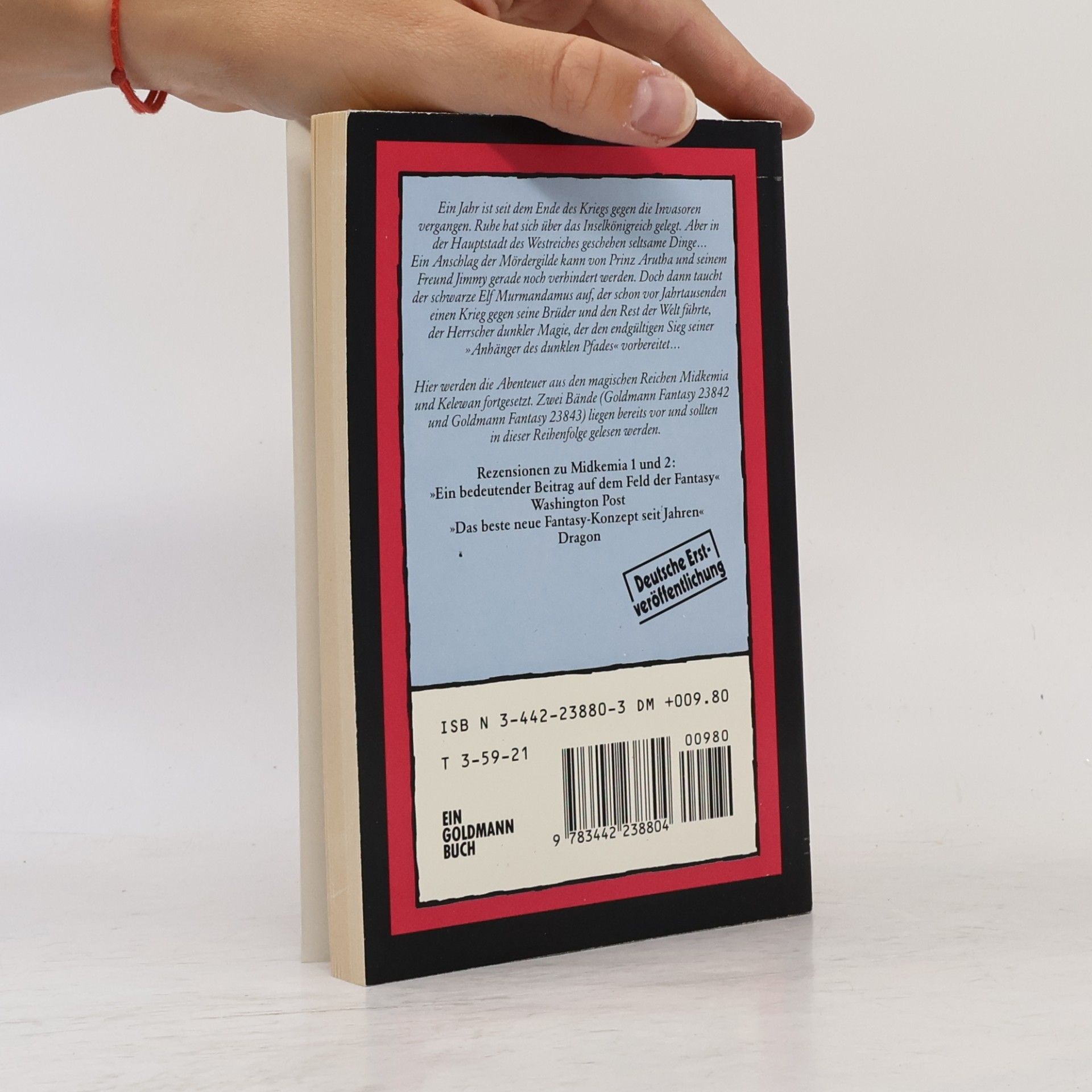 Raymond E. Feist Midkemia Drittes Buch. Arutha und Jimmy.
