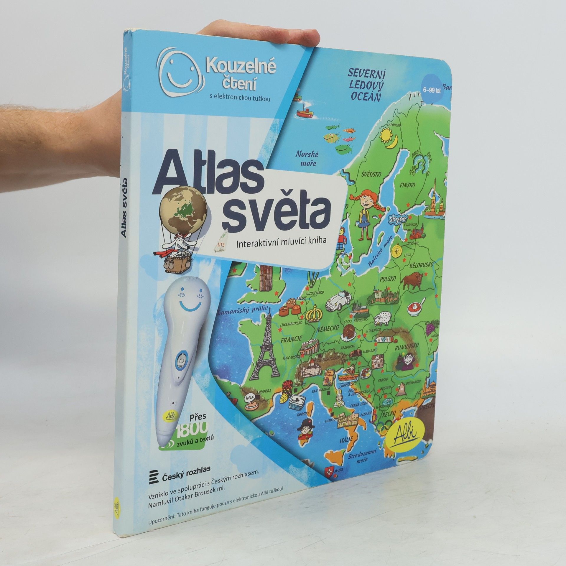 Tereza Kocová Atlas světa. Interaktivní mluvící kniha