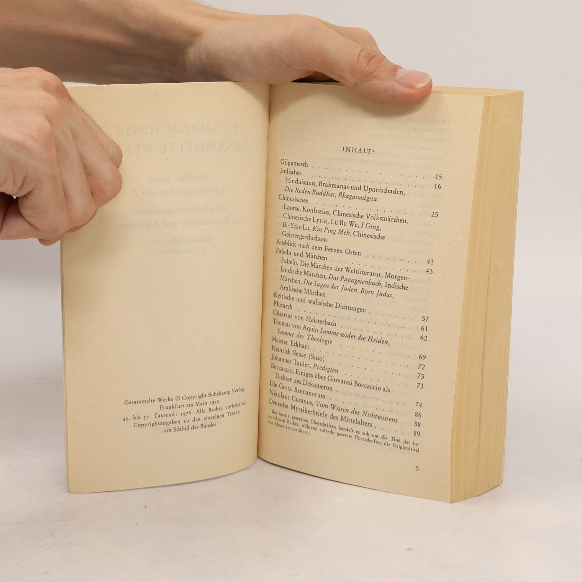 Hermann Hesse Gesammelte Werke 12. Schriften zur Literatur II