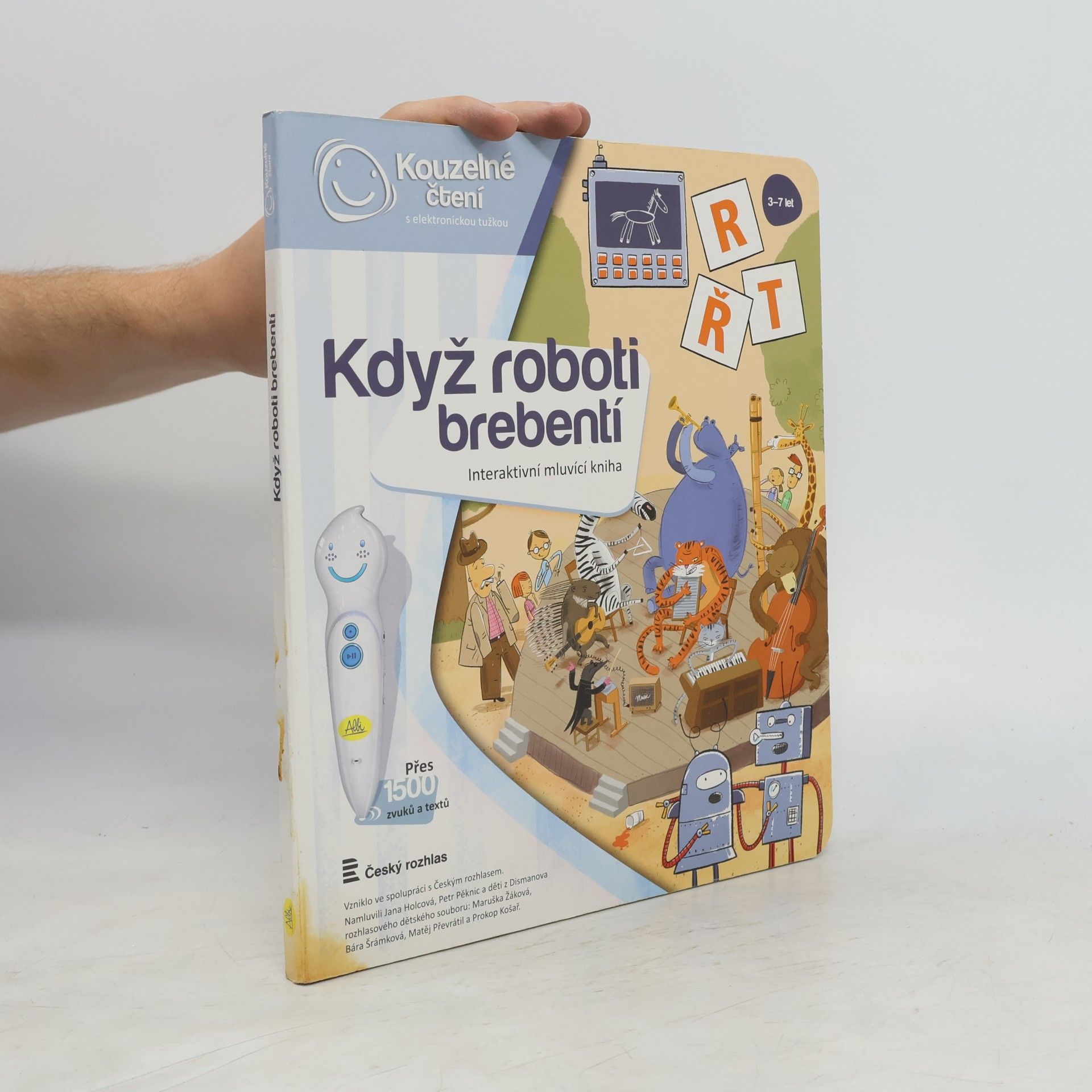 Když roboti brebentí. Interaktivní mluvicí kniha