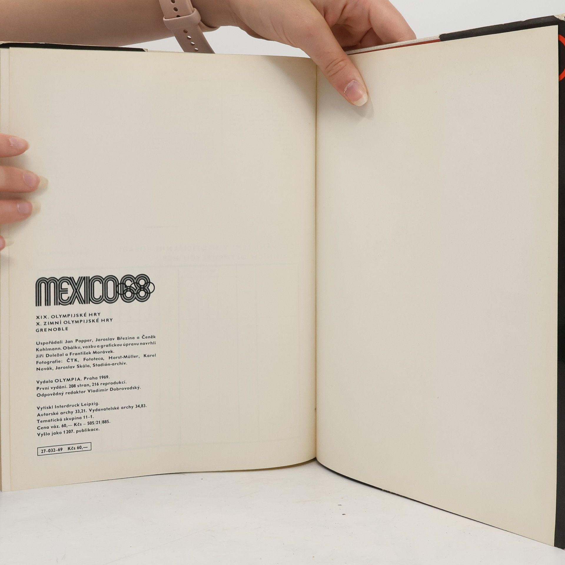Jan Popper Olympijské hry Mexico 68