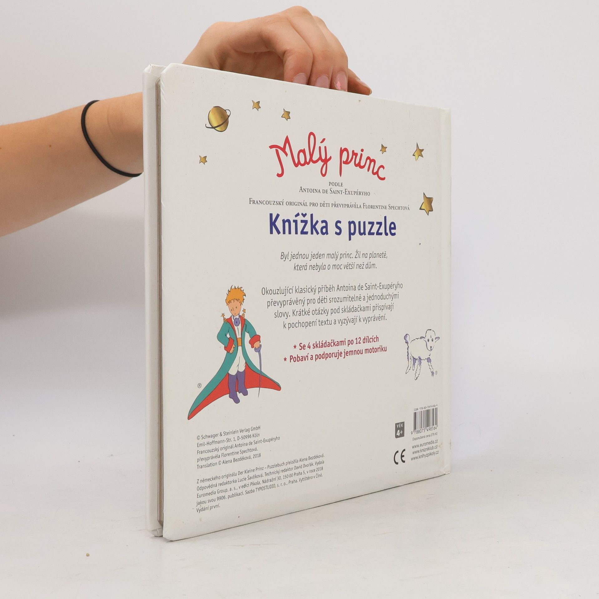 Florentine Specht Malý princ : knížka s puzzle