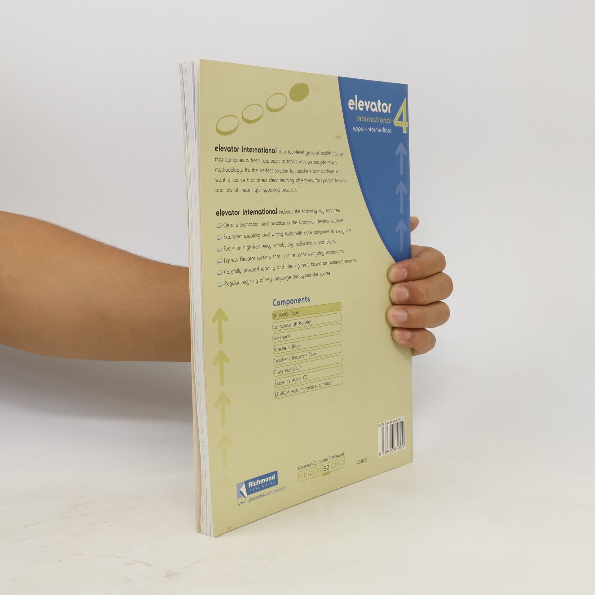 Michael Downie International Elevator 4 Student's Book with CD-ROM and Language Lift Booklet