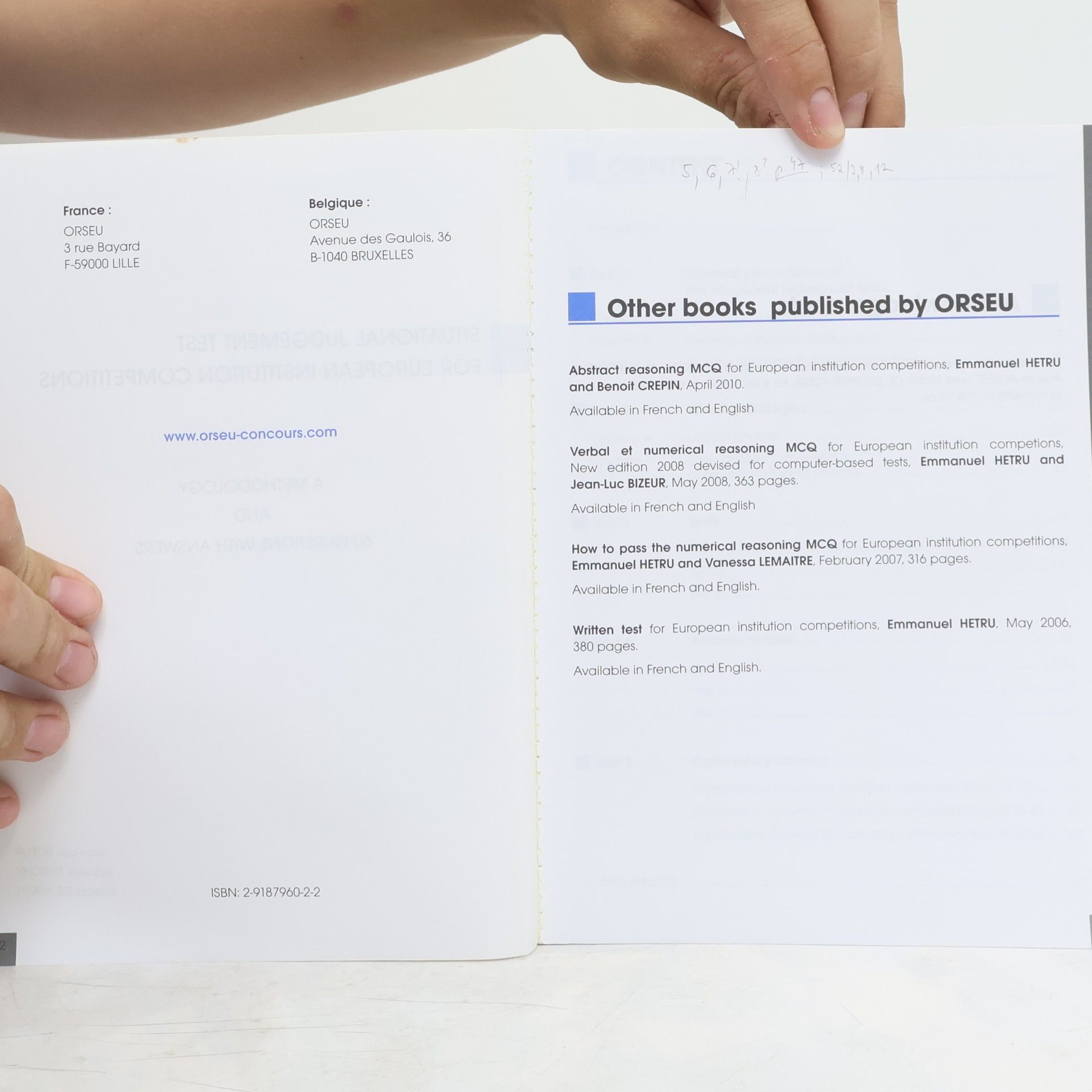 Various authors Situational Judgement Test