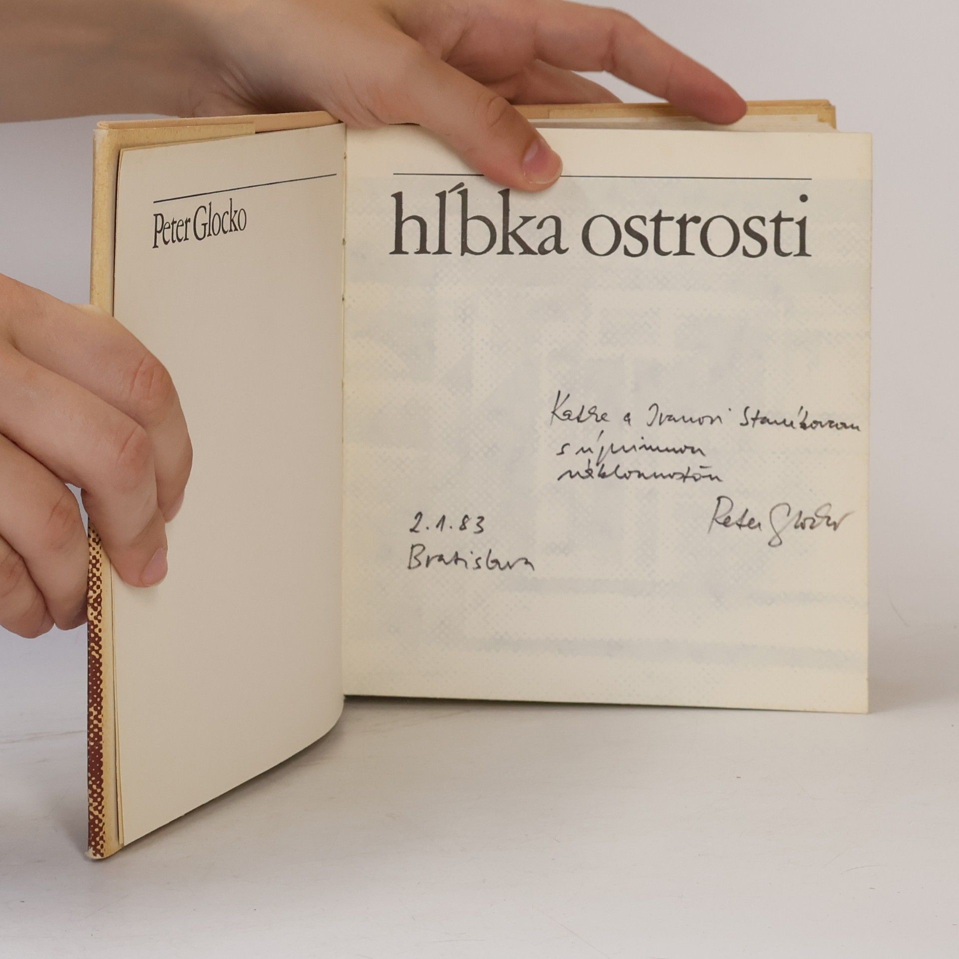 Peter Glocko Hĺbka ostrosti