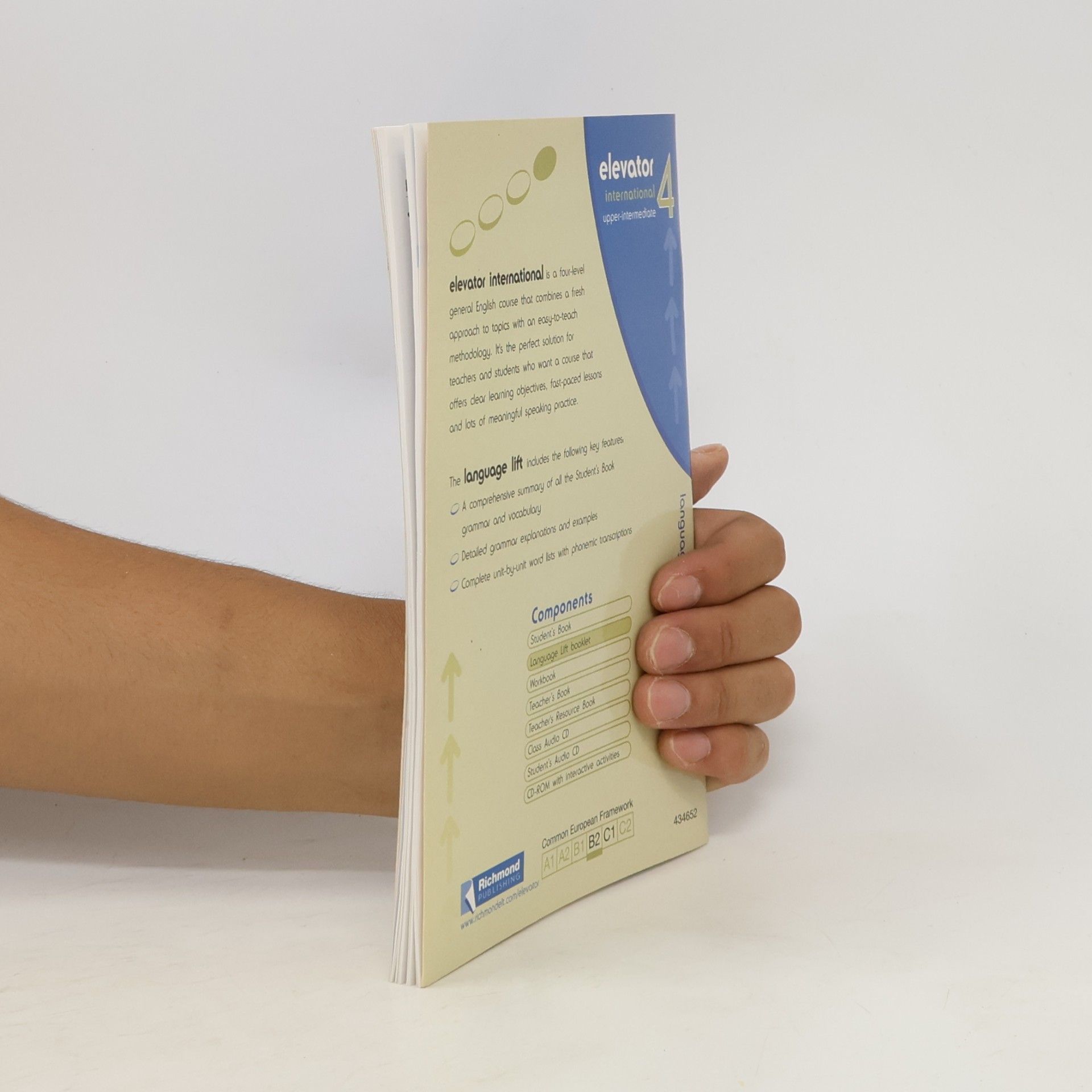 Michael Downie International Elevator 4 Student's Book with CD-ROM and Language Lift Booklet