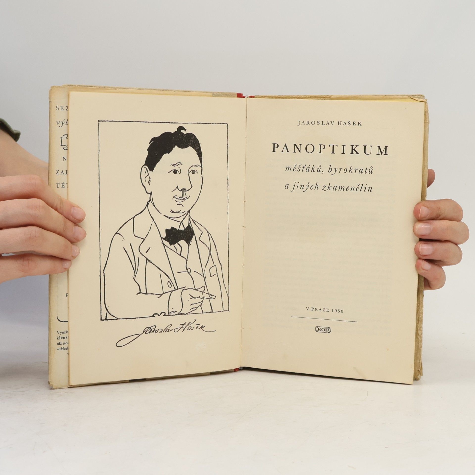Jaroslav Hašek Panoptikum měšťáků, byrokratů a jiných zkamenělin