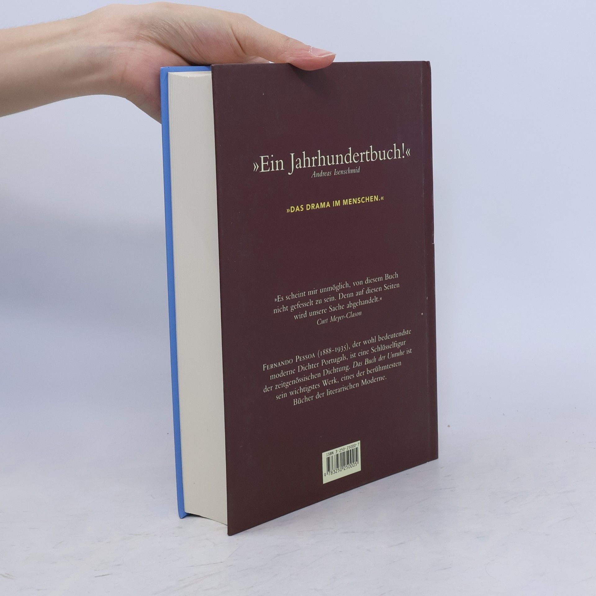 Fernando Pessoa Das Buch der Unruhe des Hilfsbuchhalters Bernardo Soares