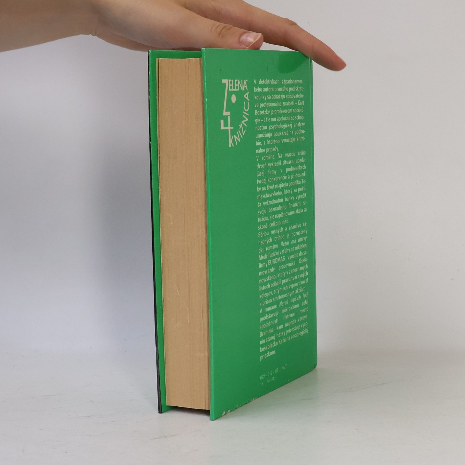 Autorenkollektiv Na vraždu treba dvoch. Réžiu má mŕtvy. Neruš lepších ľudí. -ky