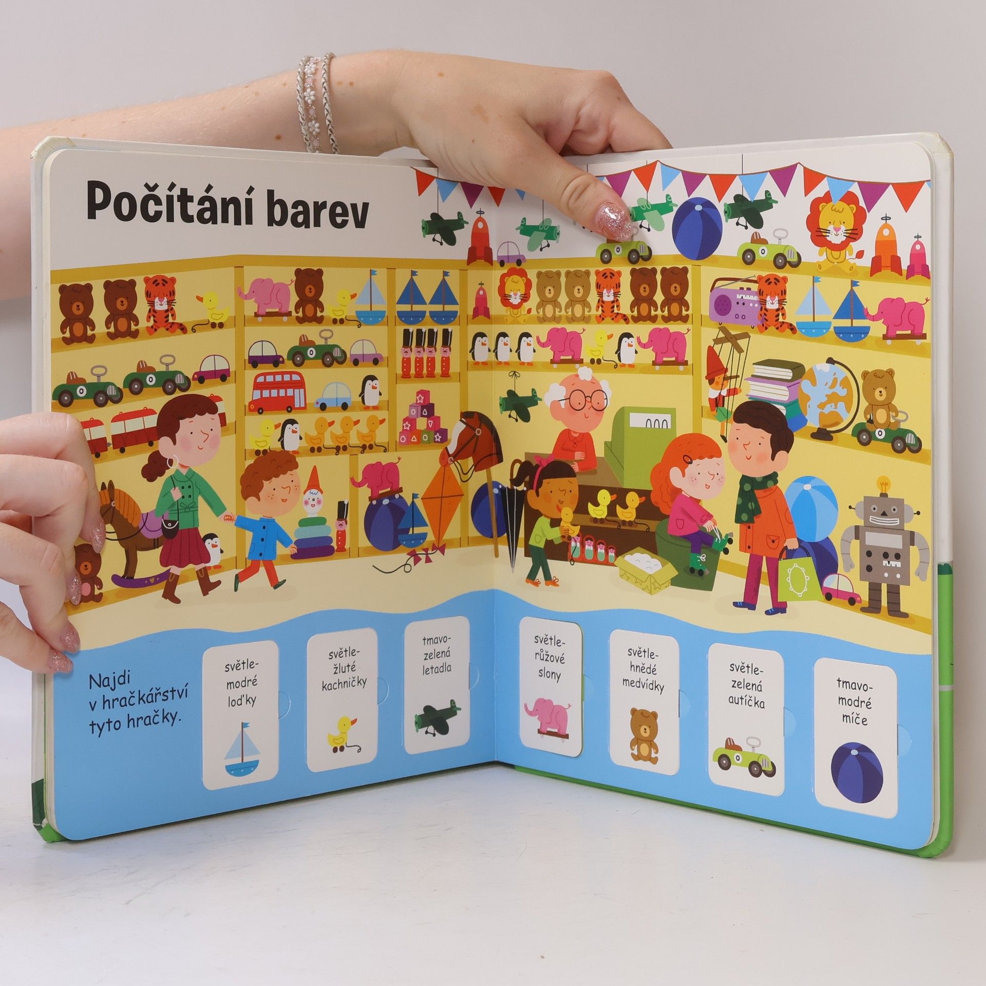 Felicity Brooks Barvy: Otevři okénko (pop-up)