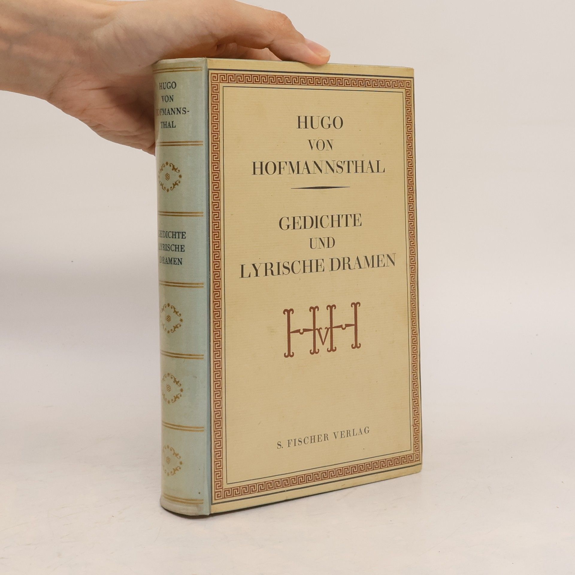 Hugo von Hofmannsthal Gedichte und lyrische Dramen V.