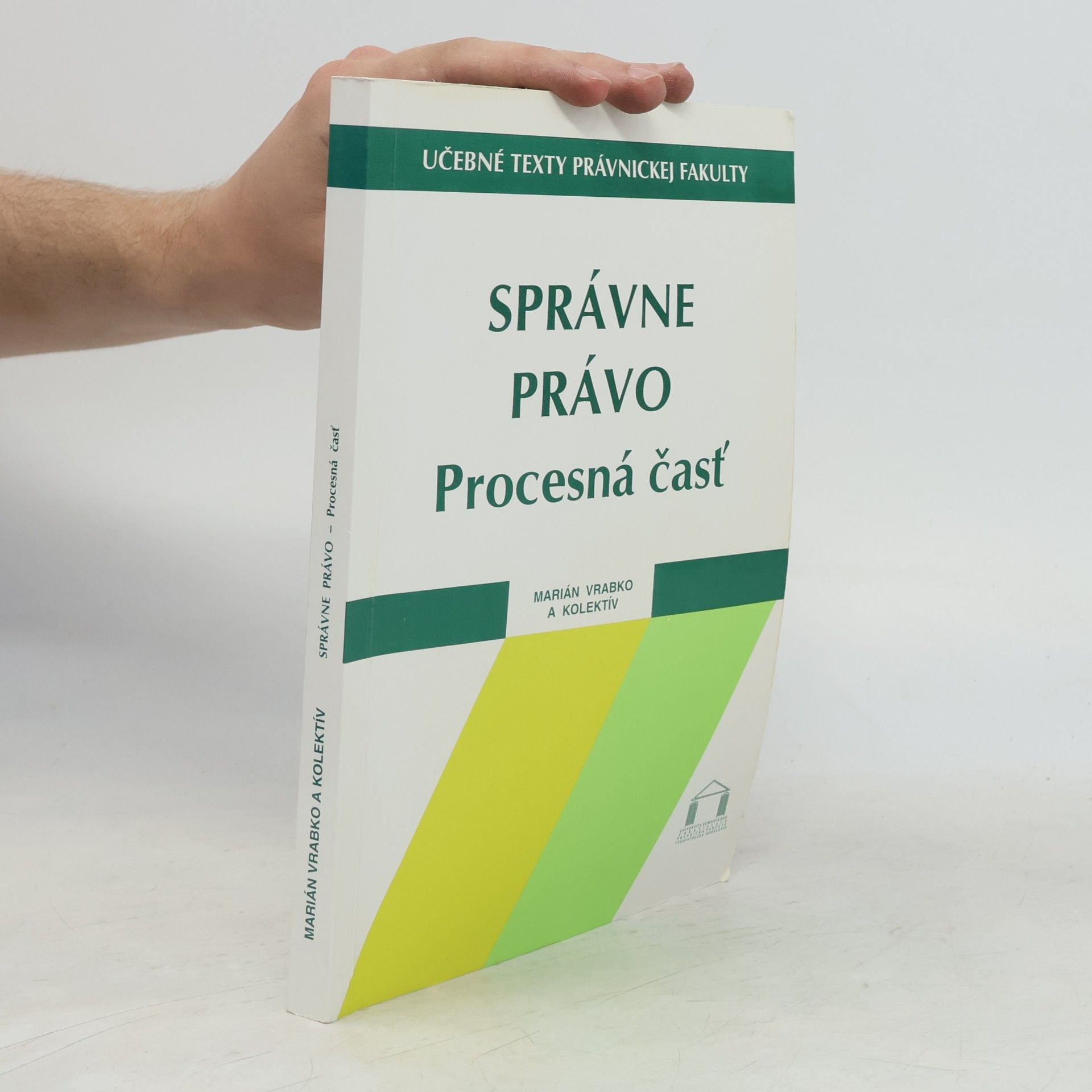 Marián Vrabko Správne právo. Procesná čast'