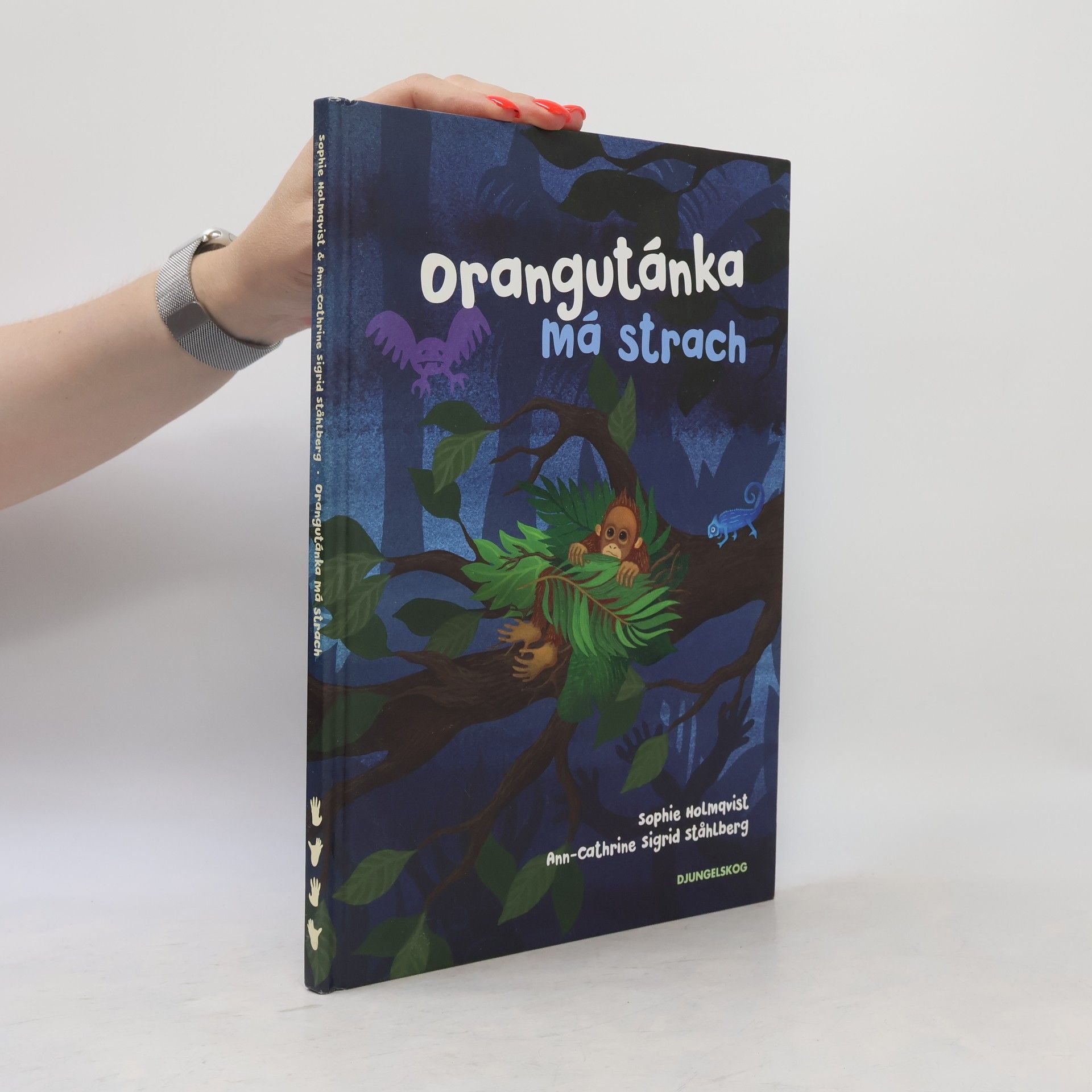 Sophie Holmqvist Orangutánka má strach