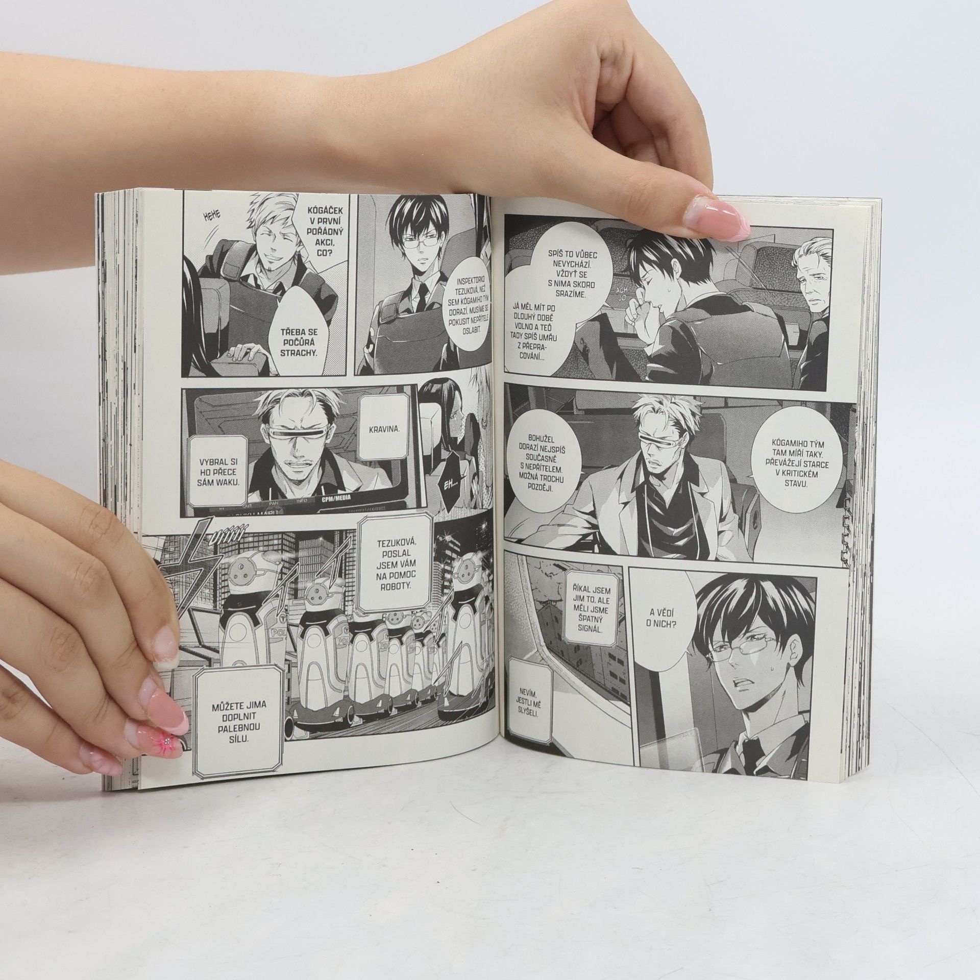 Natsuo Sai Psycho-pass. Inspektor Šin'ja Kógami. 5
