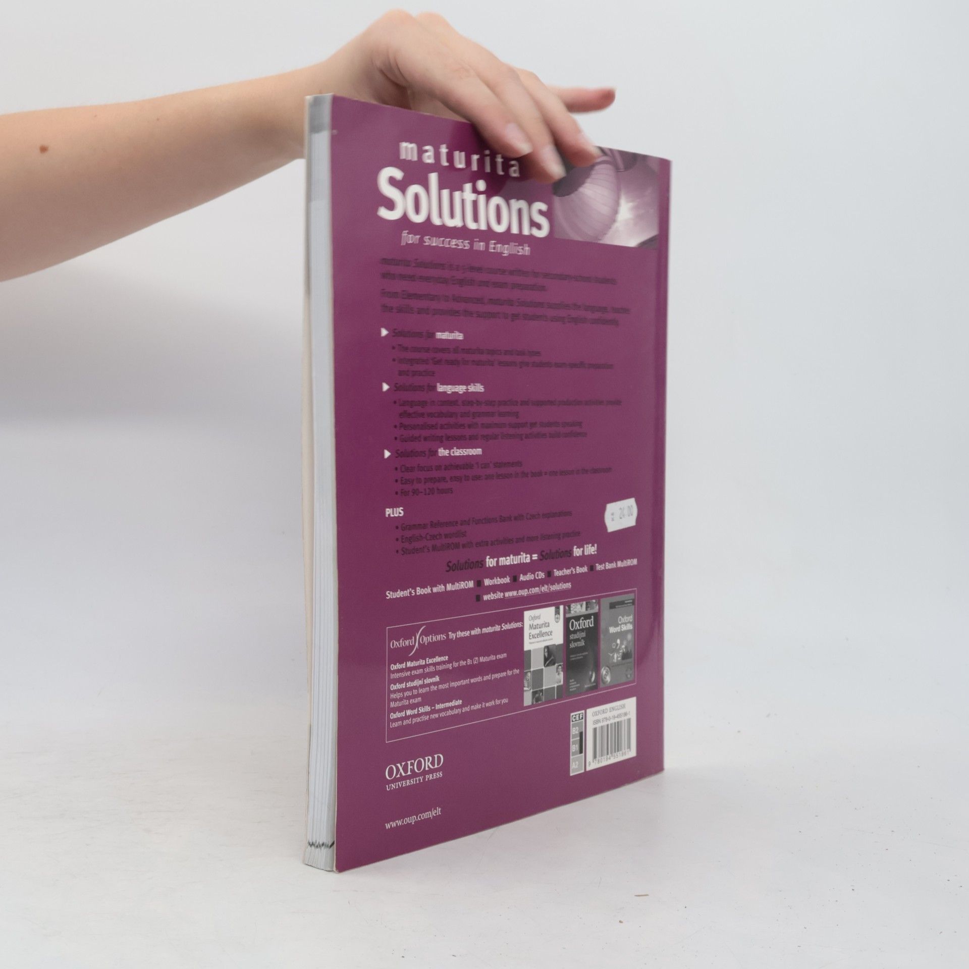 Jane Hudson Maturita Solutions. Intermediate Workbook