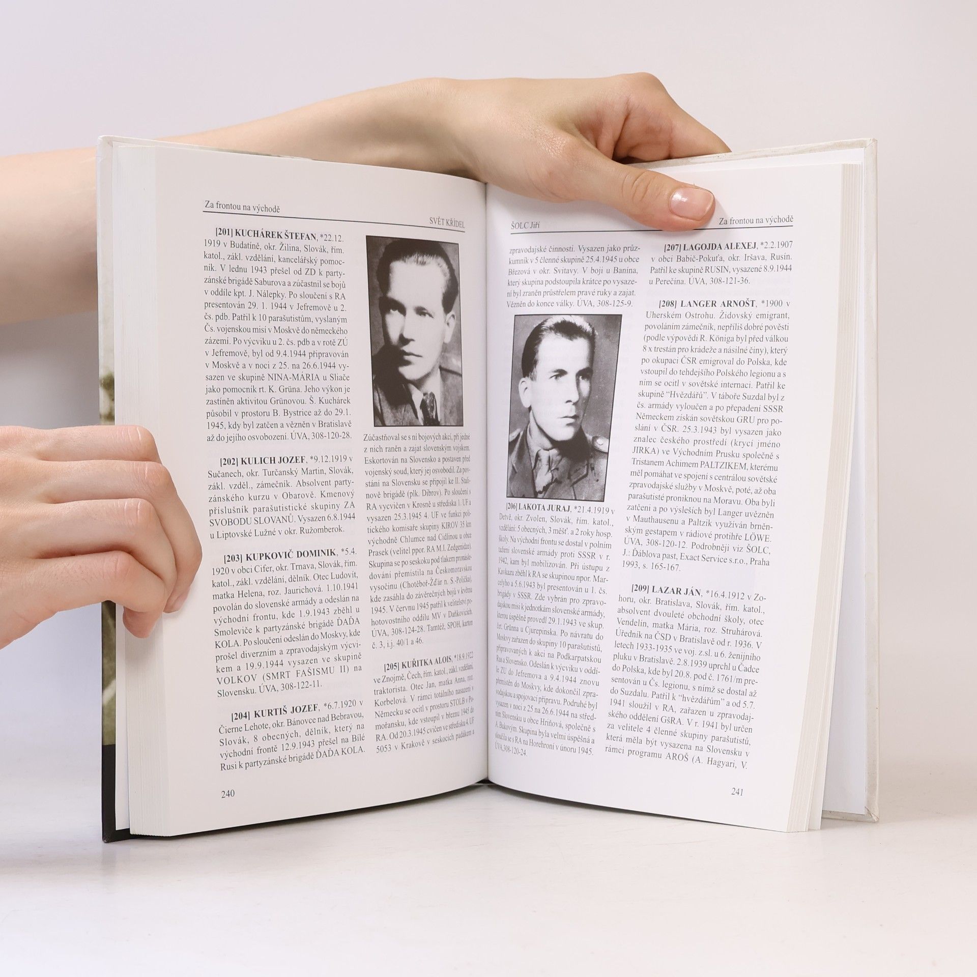 Jiří Šolc Za frontou na východě : českoslovenští parašutisté ve zvláštních operacích na východní frontě za druhé světové války (1941-1945)