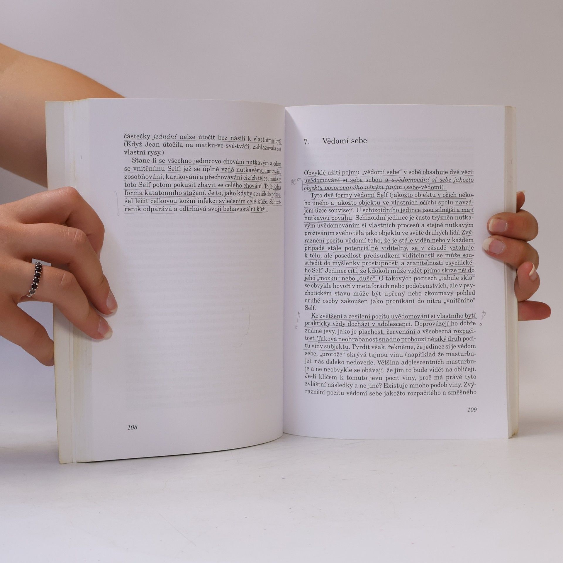Ronald D. Laing Rozdělené self: Existenciální studie o duševním zdraví a nemoci