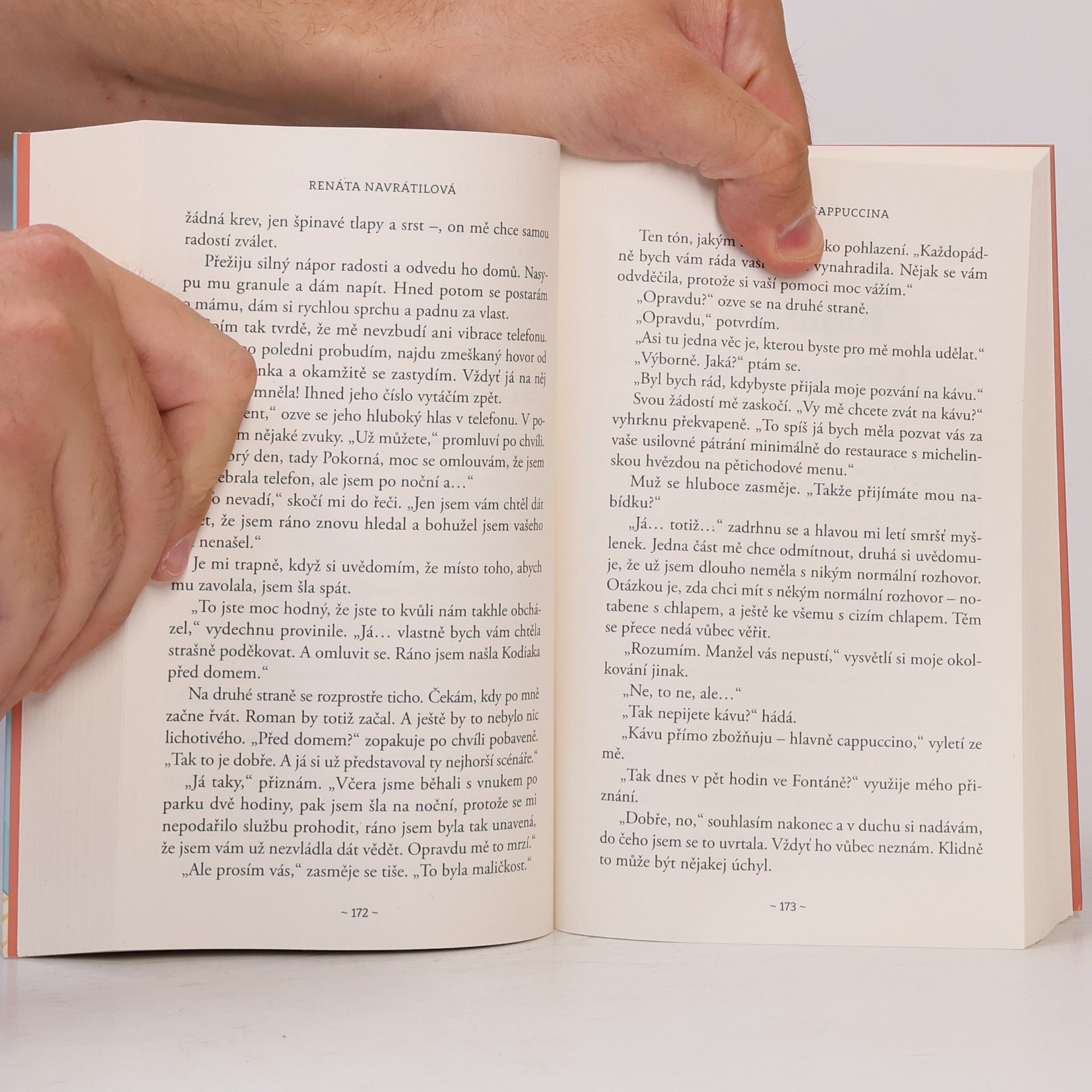 Renáta Navrátilová Láska s vůní cappuccina