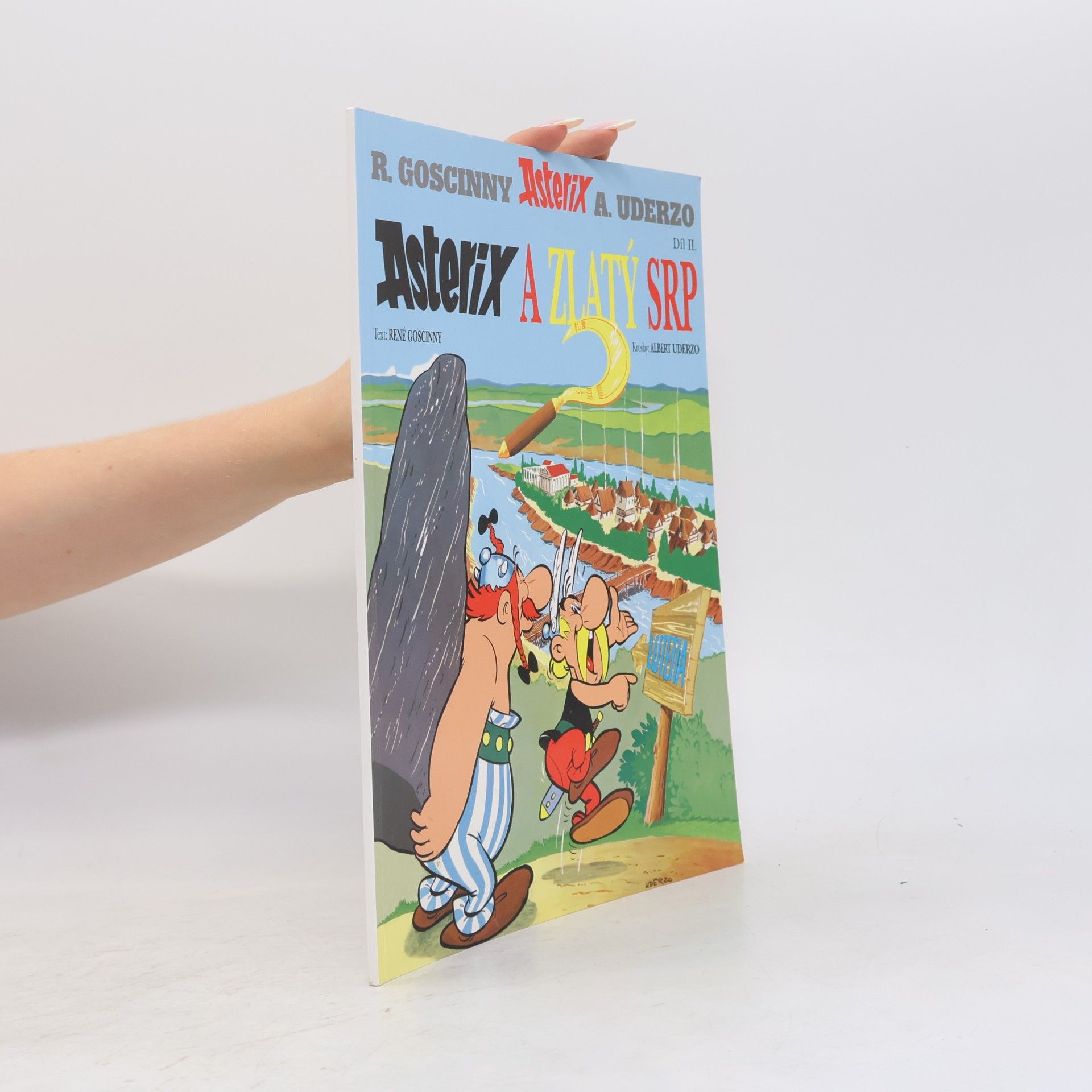 René Goscinny Asterix a zlatý srp