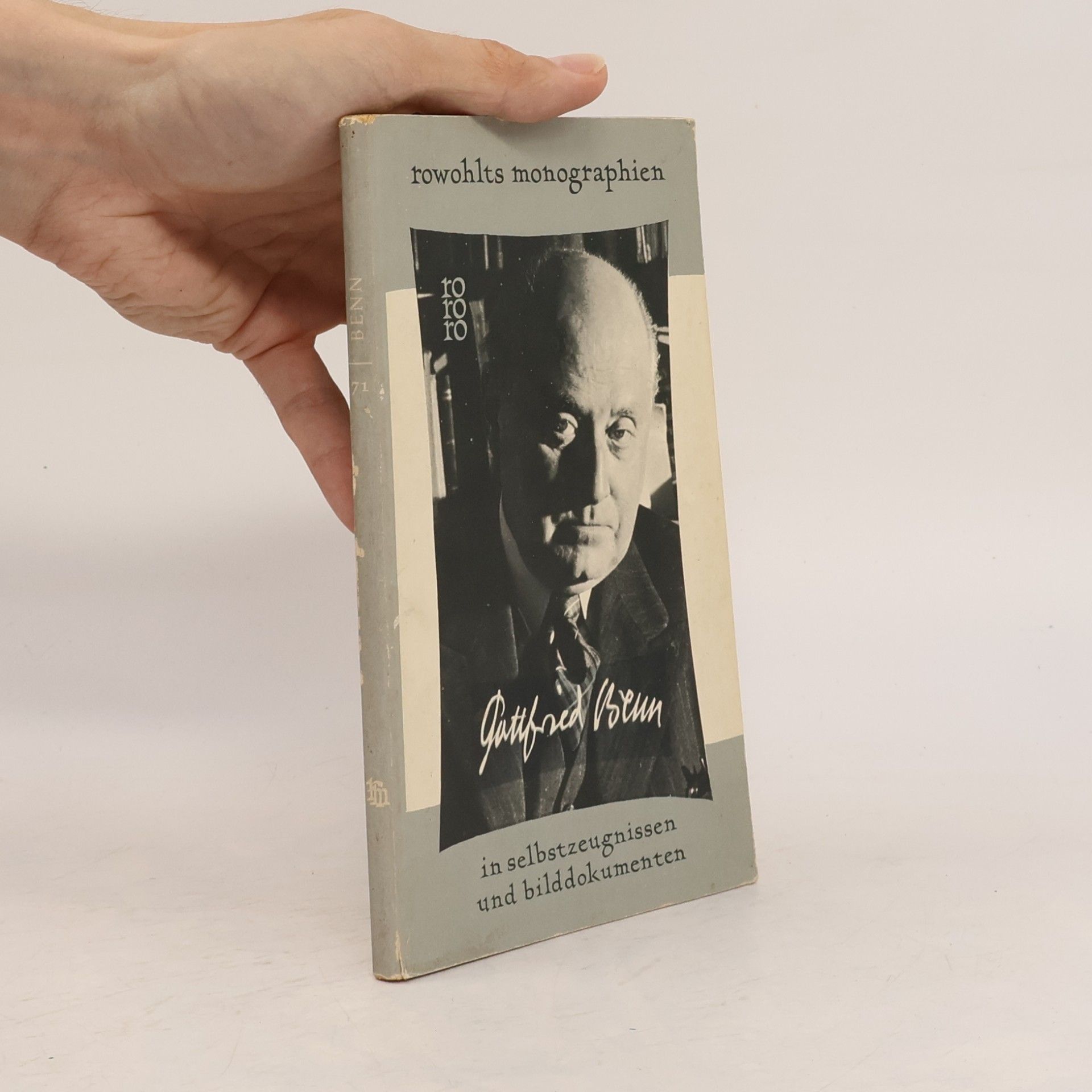 Autorenkollektiv Rowohlts monographien. Gottfried Benn