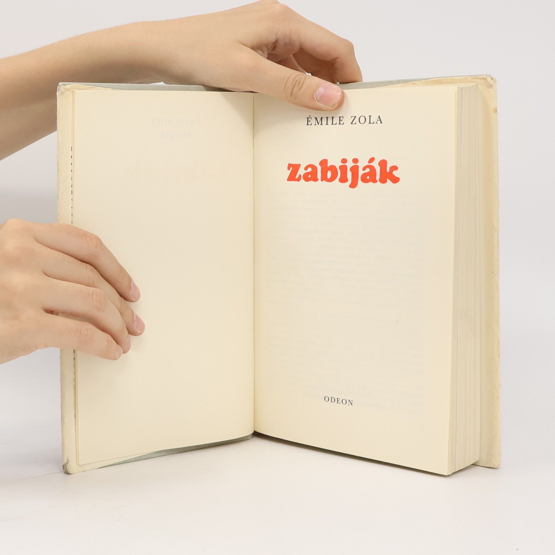 Émile Zola Zabiják