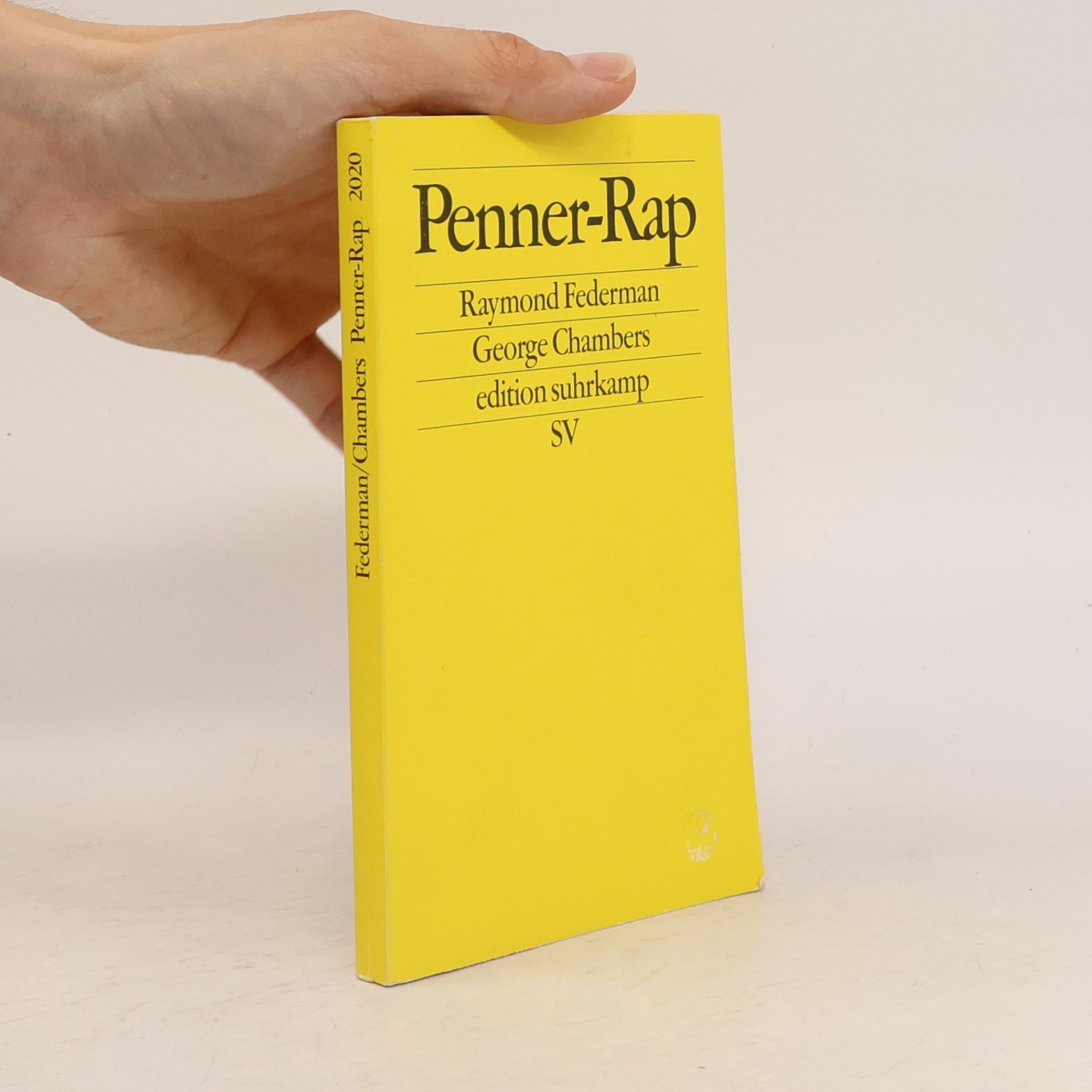 Edition Suhrkamp: Penner-Rap