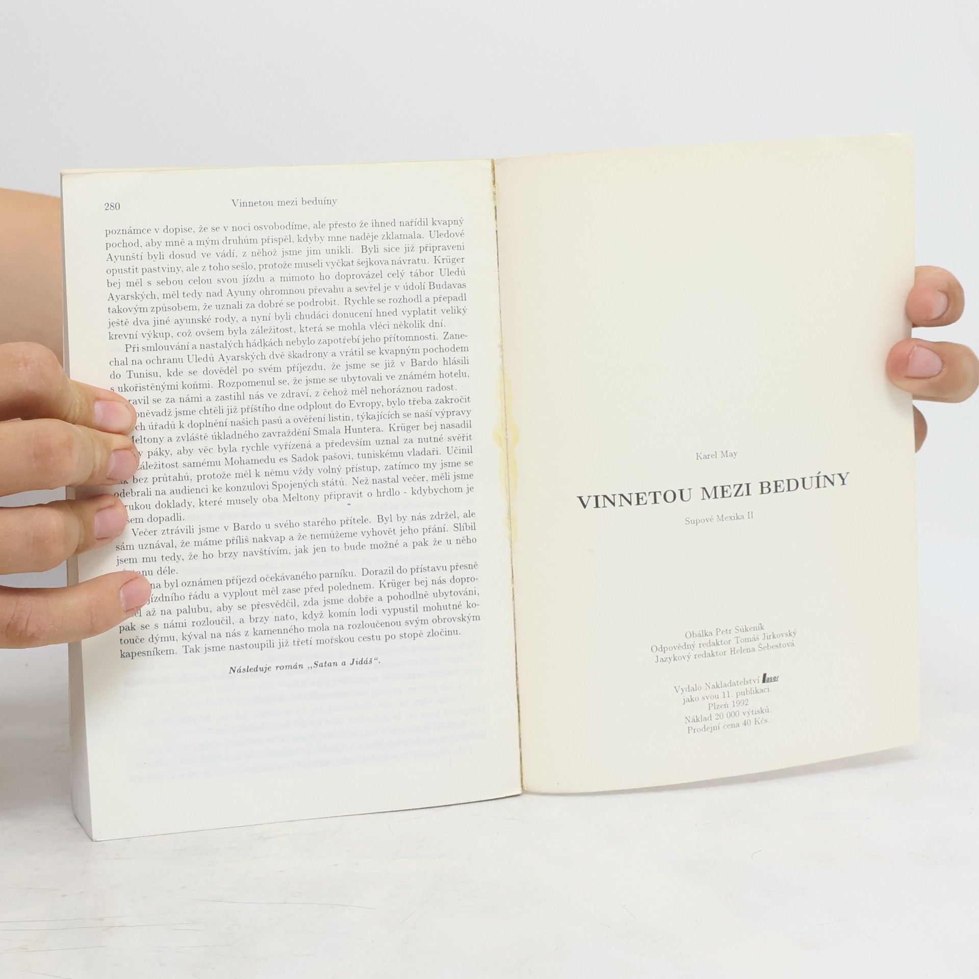 Karl May Supové Mexika. II, Vinnetou mezi Beduíny