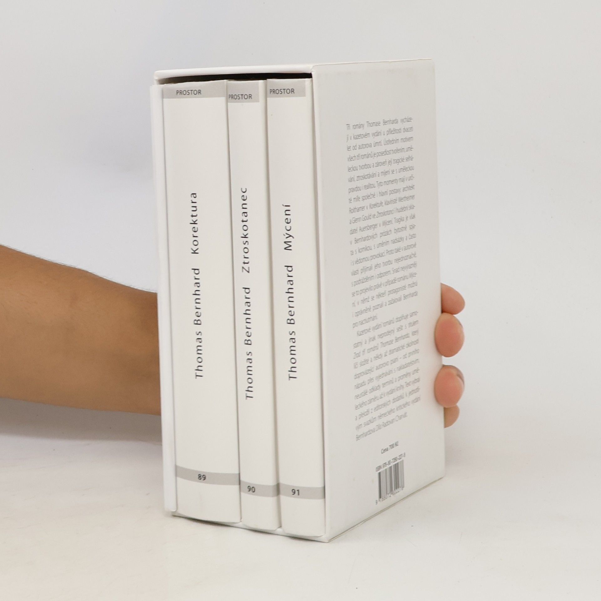 Thomas Bernhard Korektura / Ztroskotanec / Mýcení