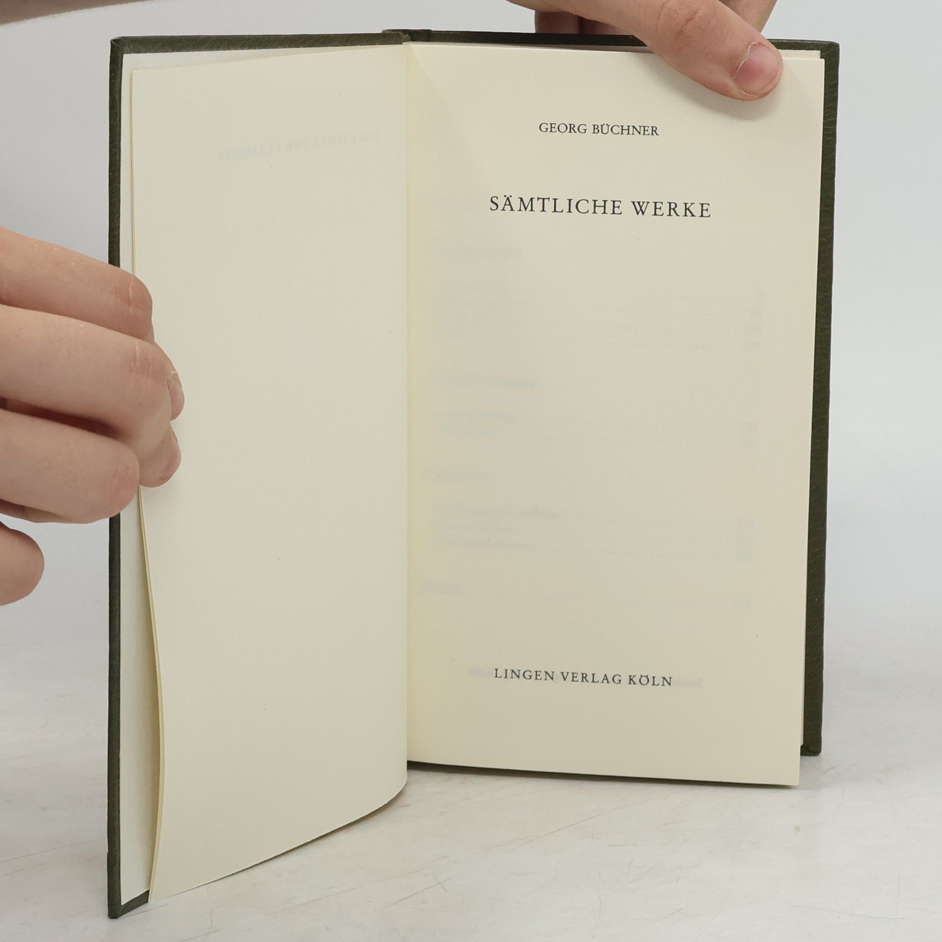 Georg Büchner Sämtliche Werke
