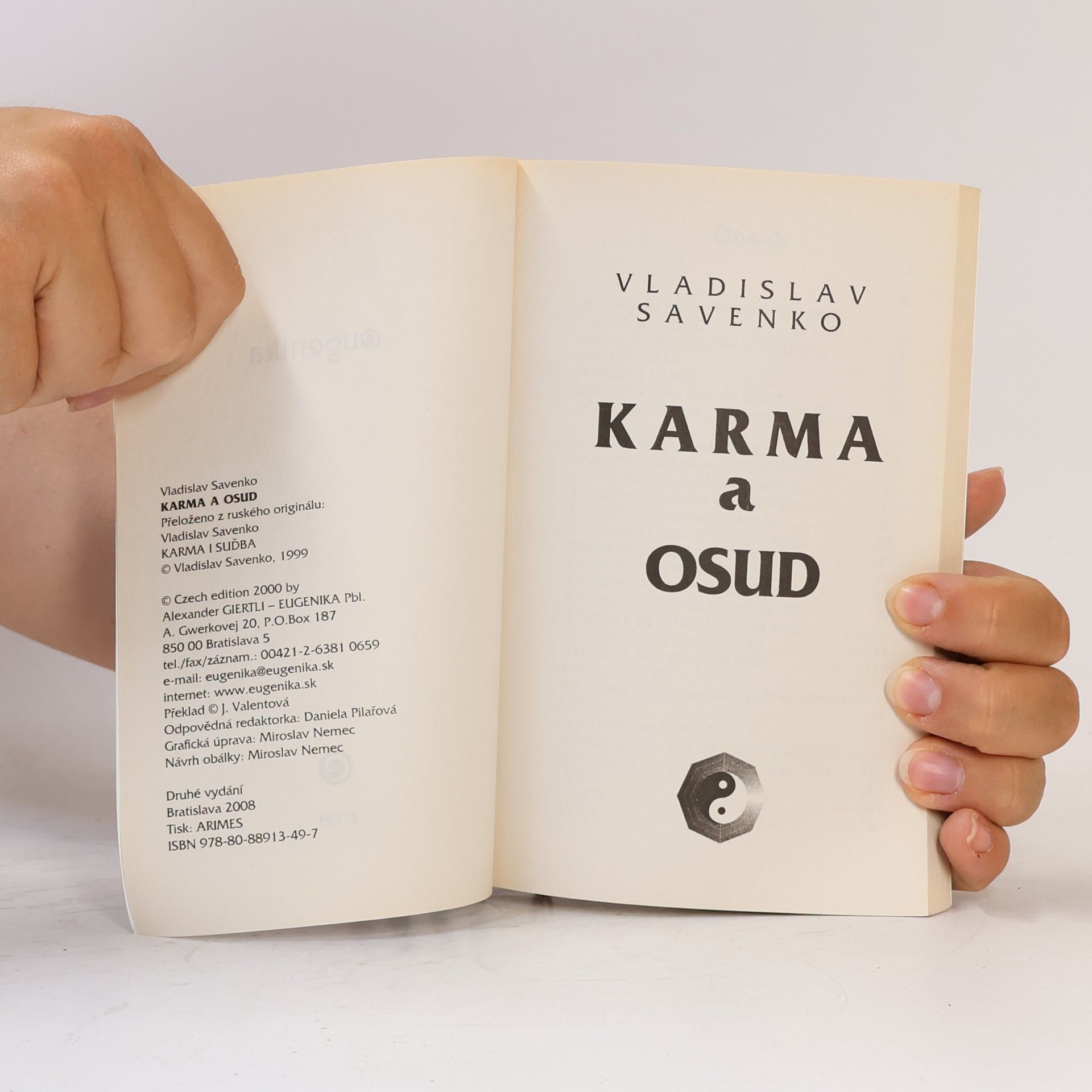 Vladislav Savenko Karma a osud
