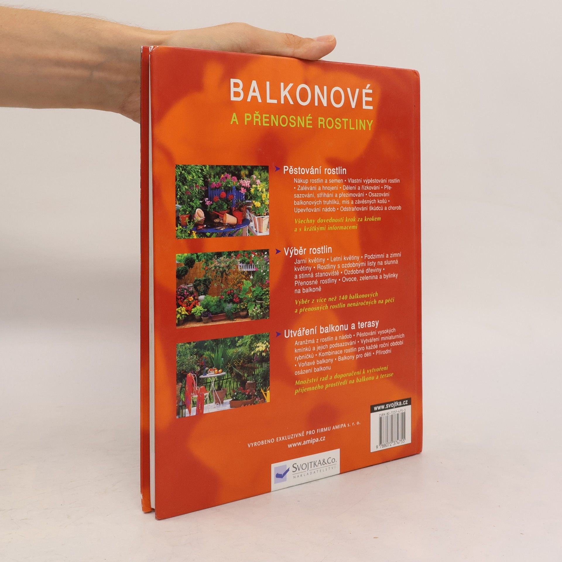 Joachim Mayer Balkonové a přenosné rostliny