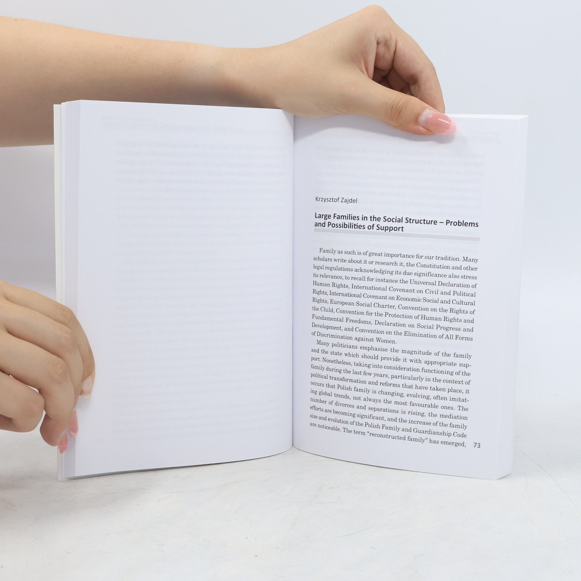 Krzysztof Zajdel Social Problems of the Contemporary Families