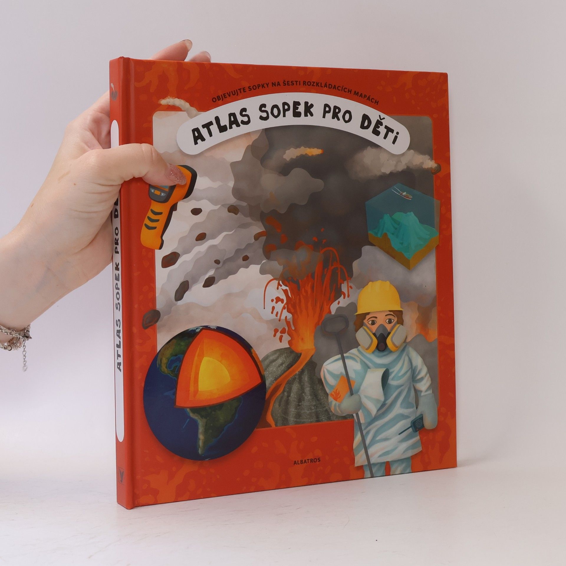 Zdeněk Vondrák Atlas sopek pro děti