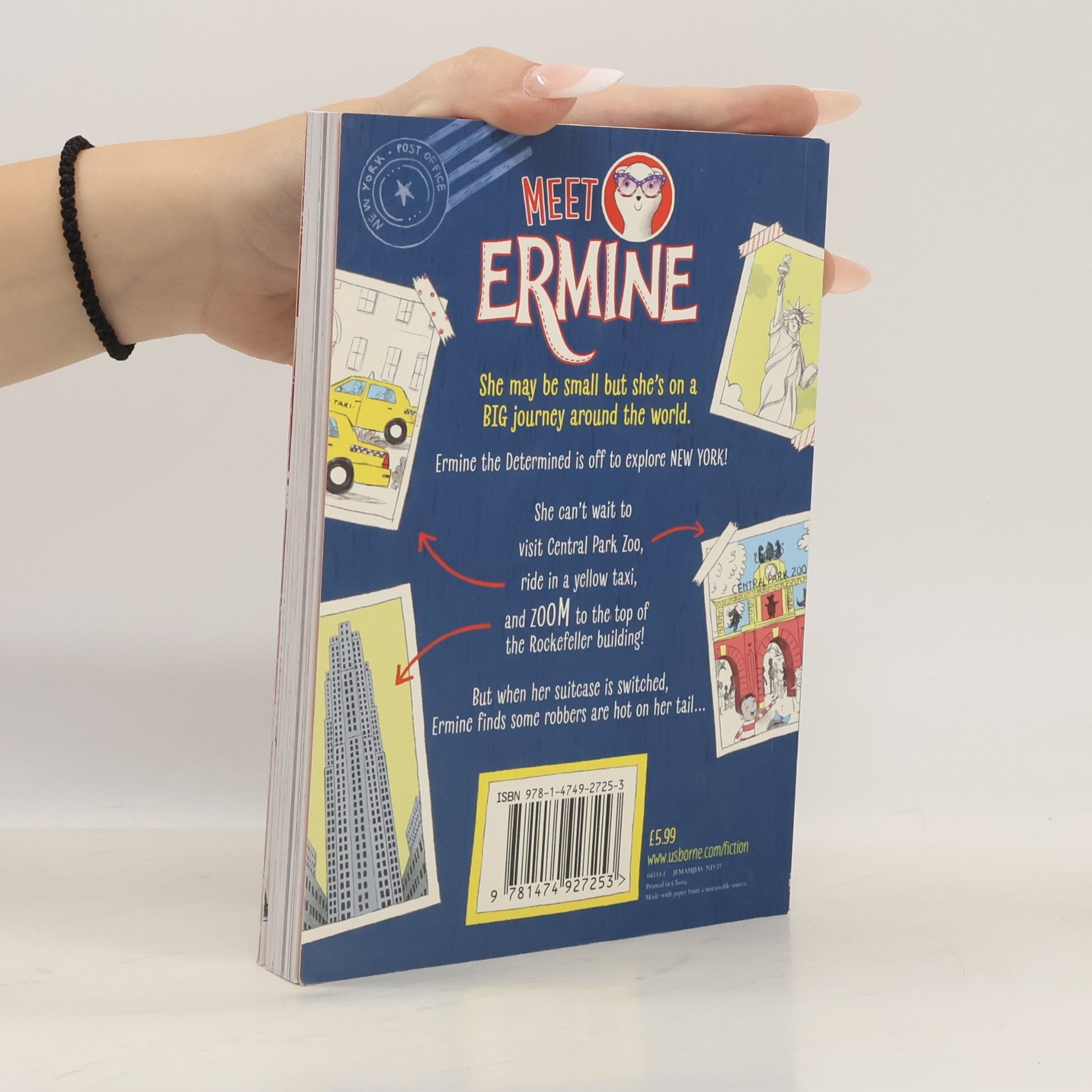 Elisa Paganelli The travels of Ermine (who is very determined) : trouble in New York