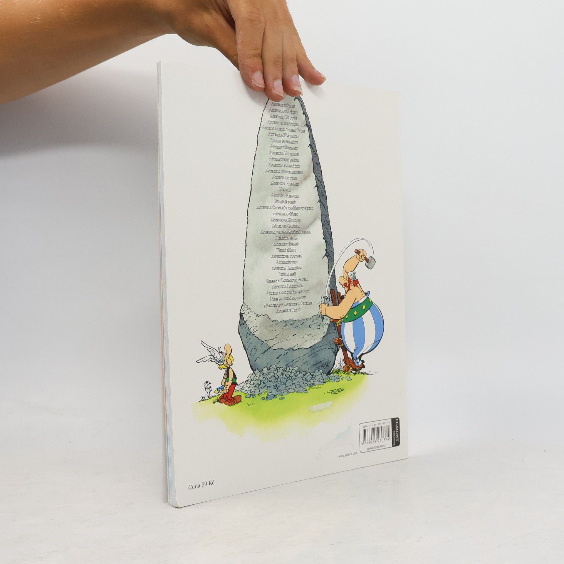 René Goscinny Asterix a cesta kolem Galie