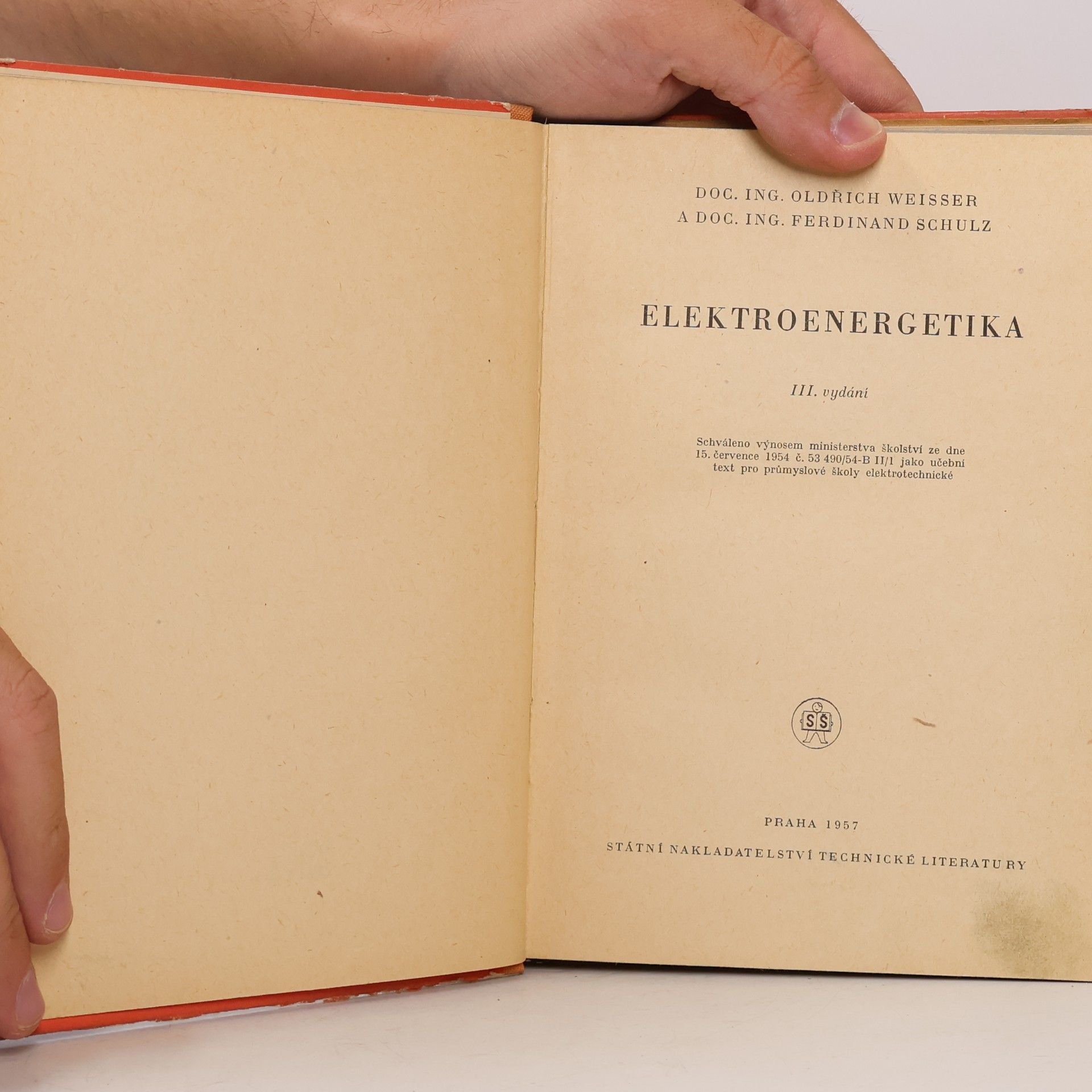 Oldřich Weisser Elektroenergetika