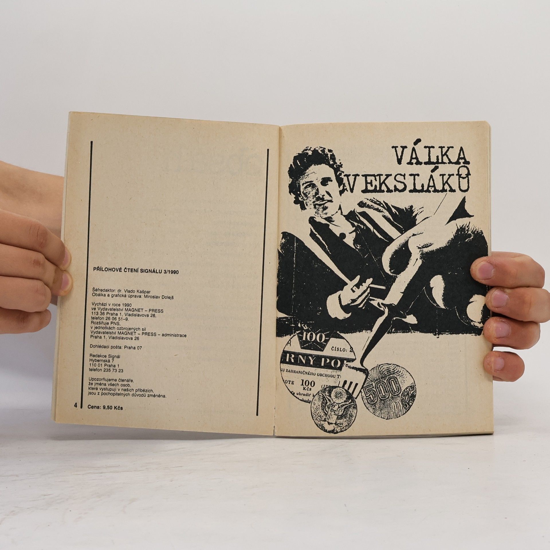 Vlado Kašpar Válka veksláků a další příběhy 3/1990
