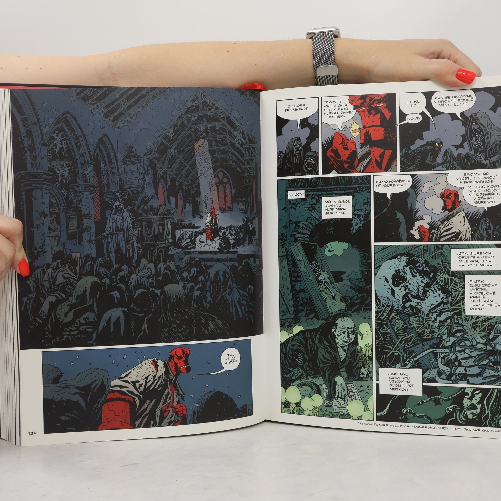 Mike Mignola Hellboy: Pekelná knižnice - Kniha třetí