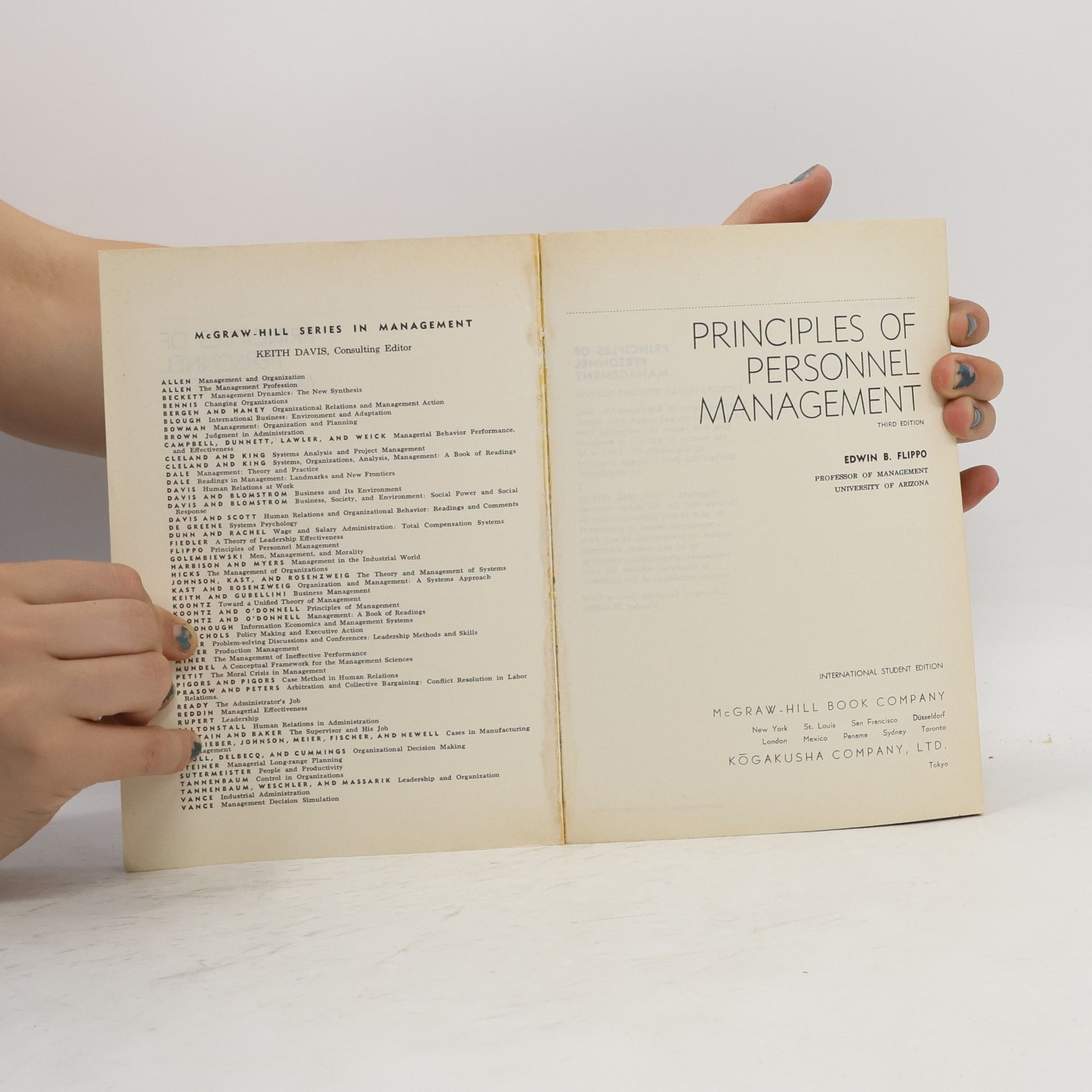 Various authors Principles of Personnel Management