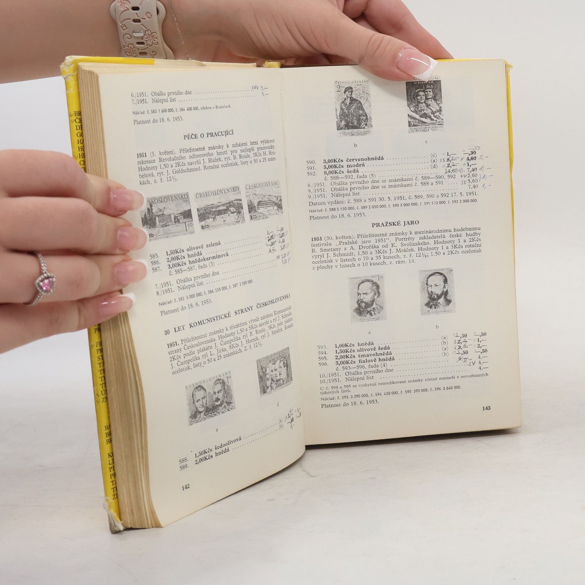 Collectif d'auteurs Československo 1975. Katalog známek 1975